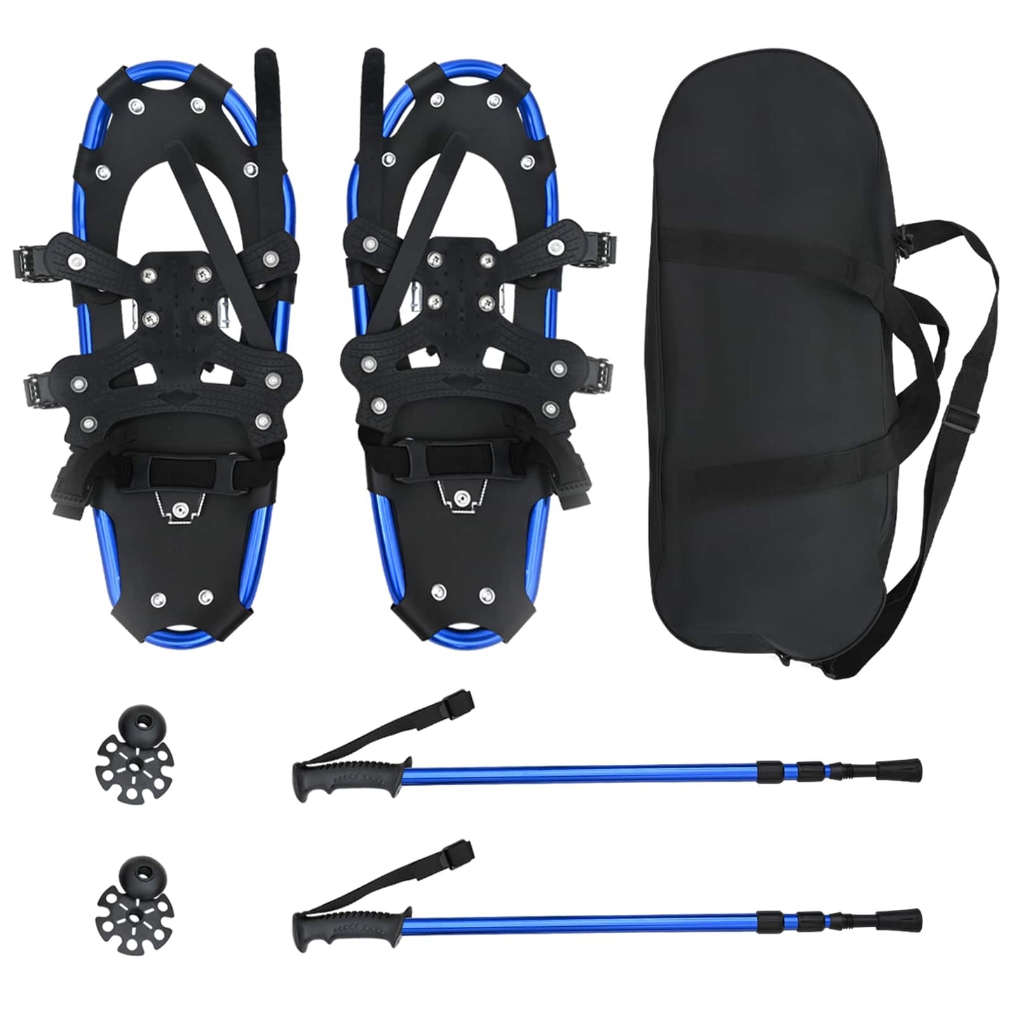 3 in 1 sneeuwschoenen met wandelschoenen Blauw en Zwart is nu te koop bij PeponiXL, paradijselijk wonen!