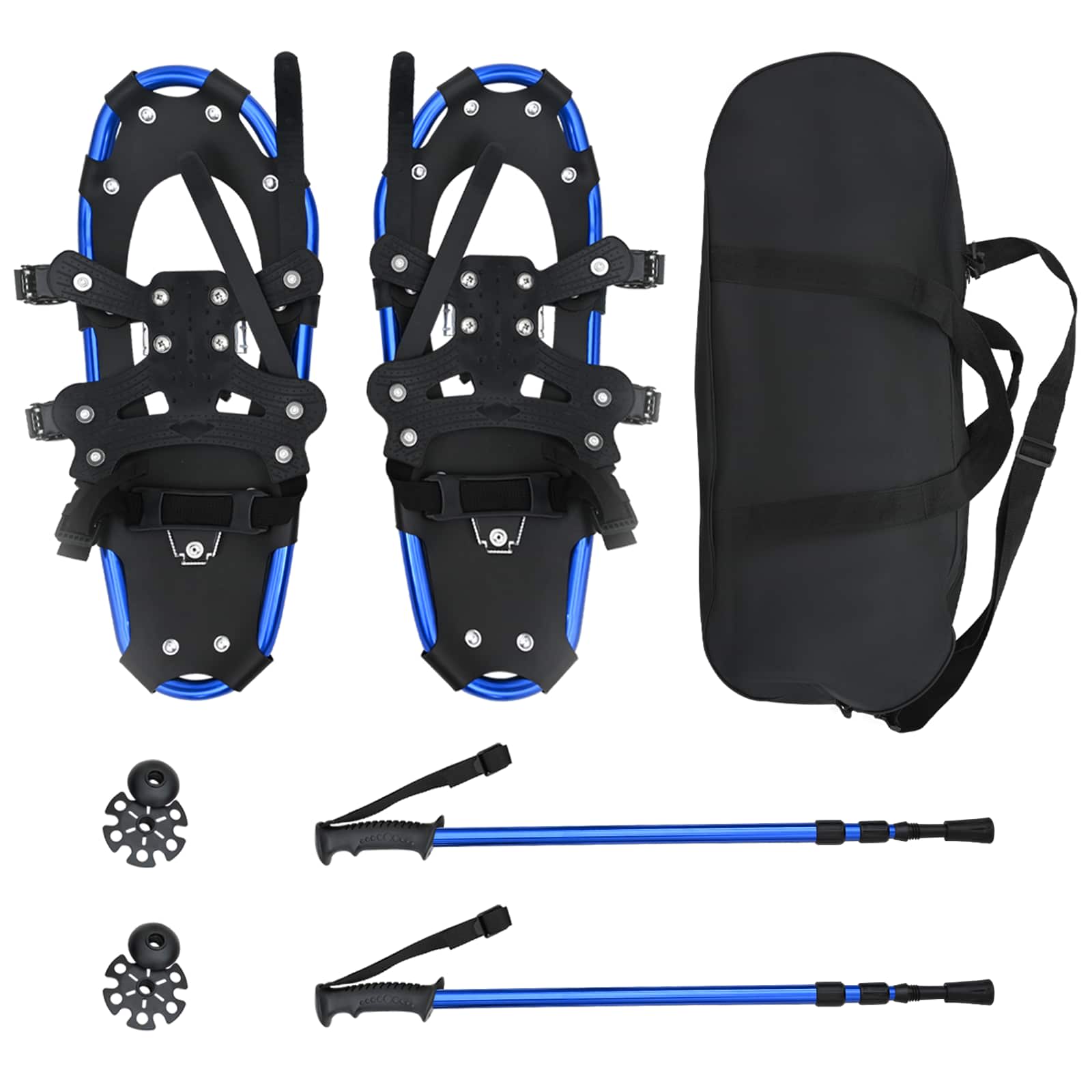 3 in 1 sneeuwschoenen met wandelschoenen Blauw en Zwart is nu te koop bij PeponiXL, paradijselijk wonen!