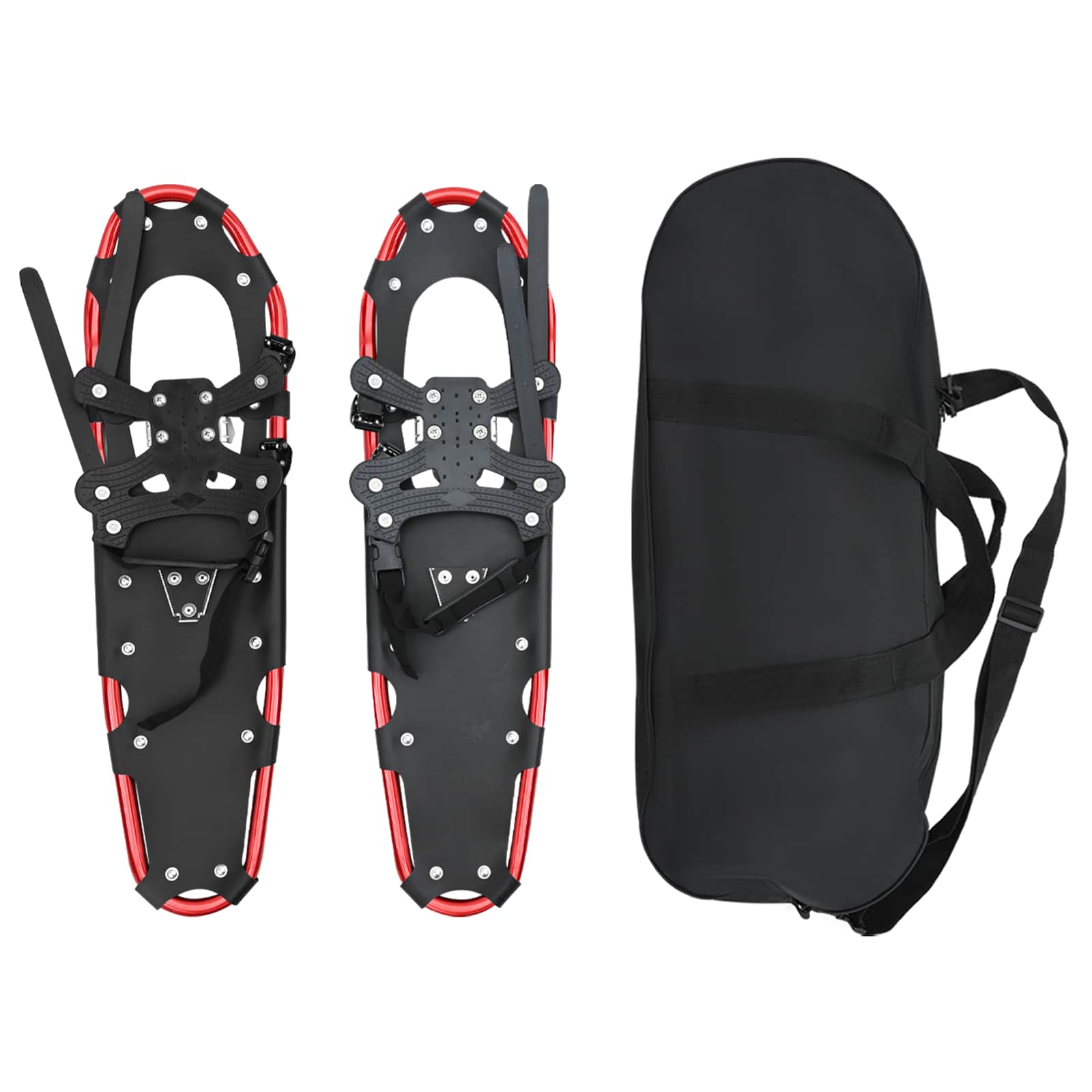 3 in 1 Sneeuwschoenen Rood en Zwart 78,5 x 22 cm is nu te koop bij PeponiXL, paradijselijk wonen!