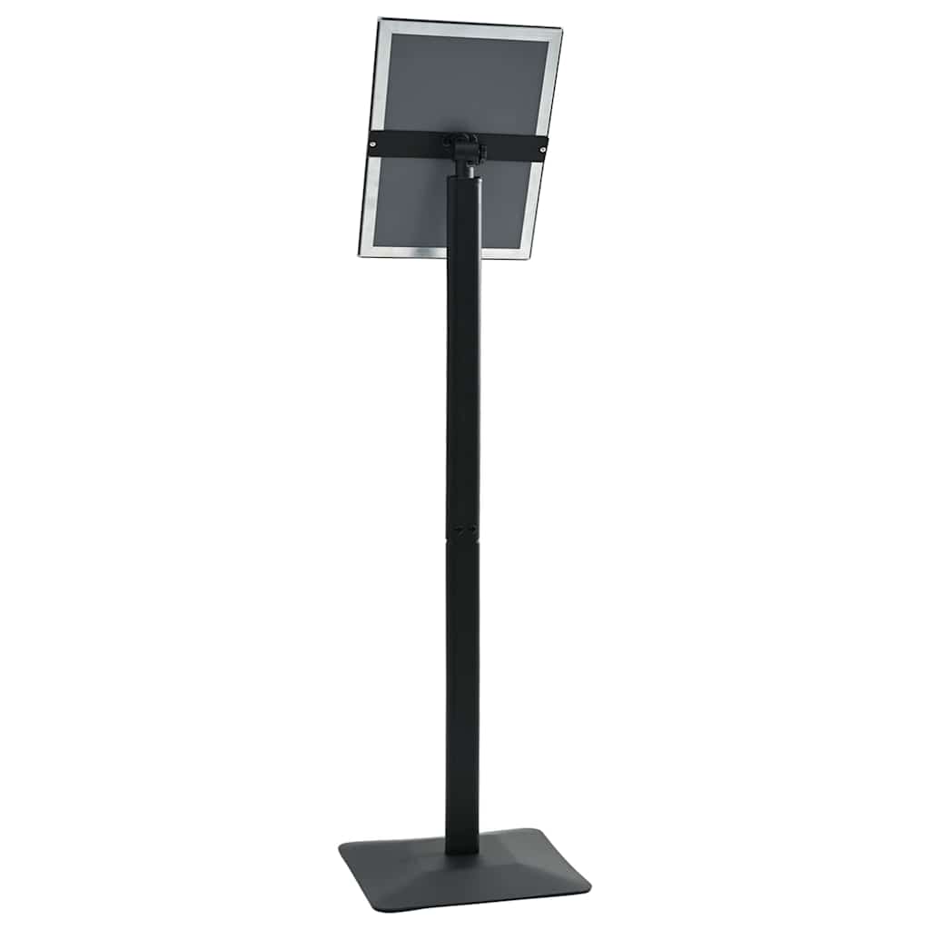 Pedestal Posterstand Zwart a4 Aluminium en PVC is nu te koop bij PeponiXL, paradijselijk wonen!