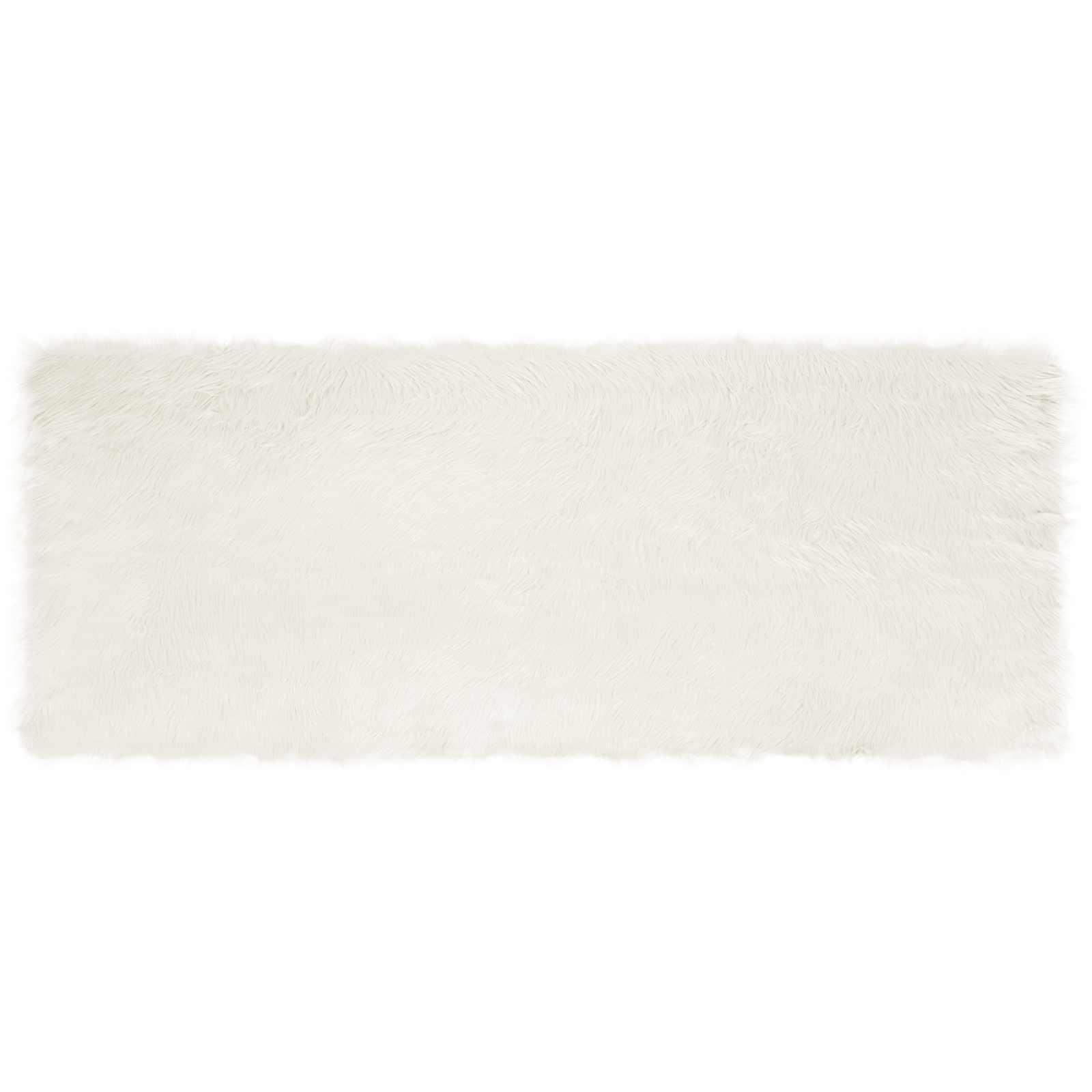 Tapijt van imitatie TAFALLA Wit 80 x 200 cm Polyester is nu te koop bij PeponiXL, paradijselijk wonen!