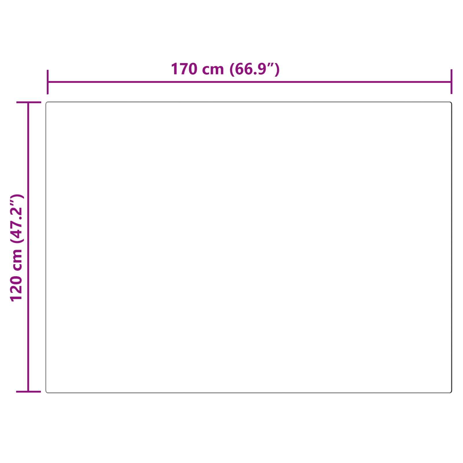 Tapijt van imitatie TAFALLA Wit 120 x 170 cm Polyester is nu te koop bij PeponiXL, paradijselijk wonen!