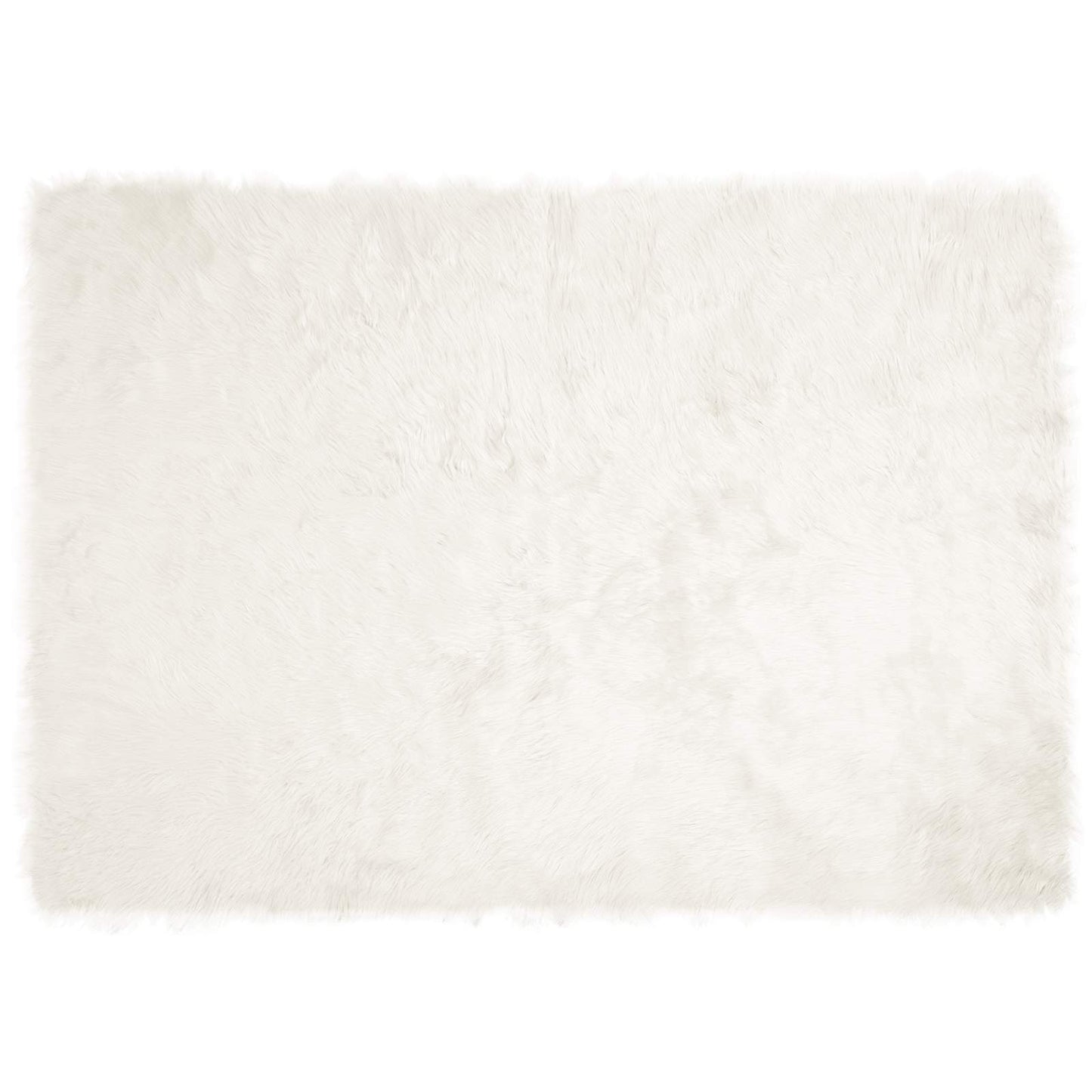 Tapijt van imitatie TAFALLA Wit 140 x 200 cm Polyester is nu te koop bij PeponiXL, paradijselijk wonen!
