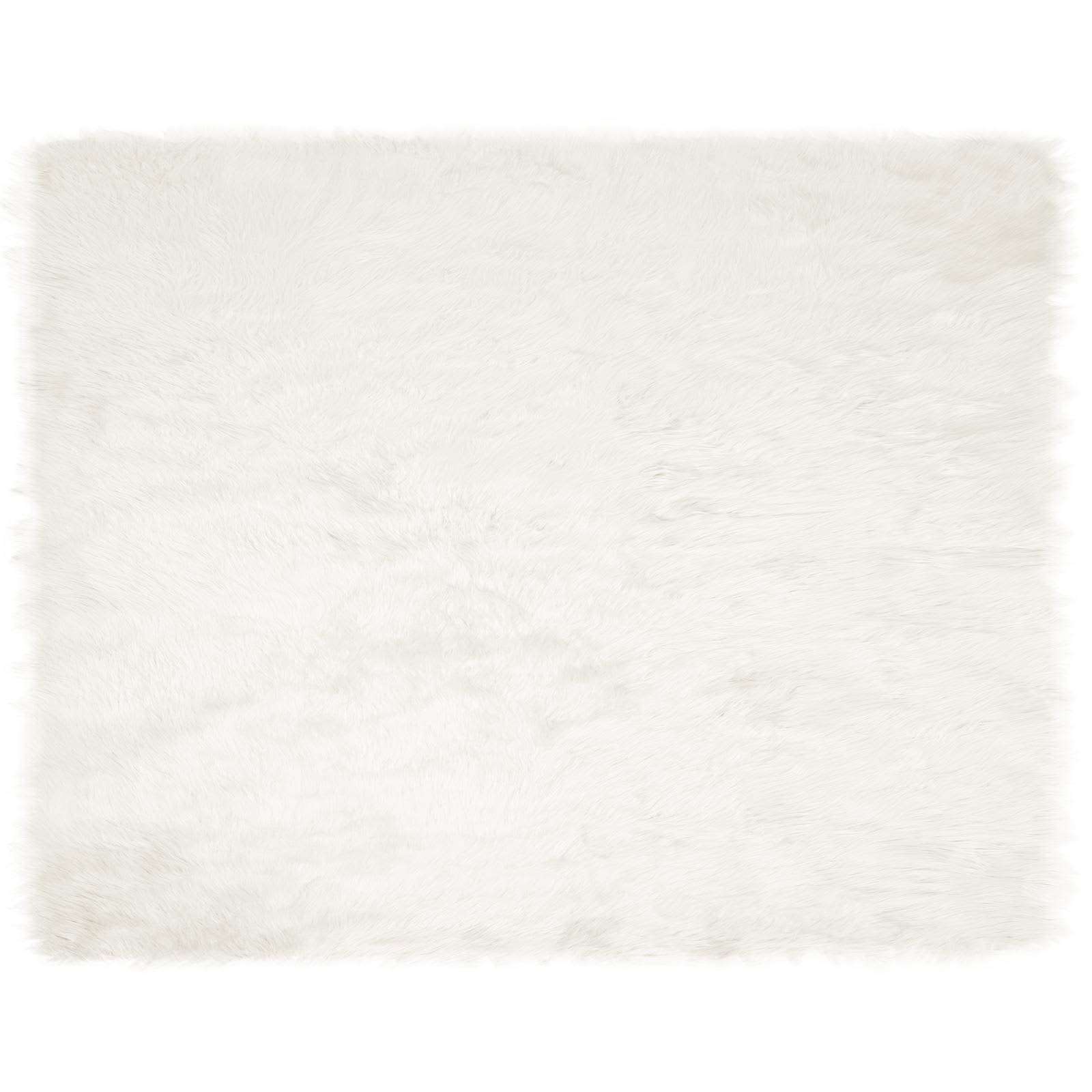 Tapijt van imitatie TAFALLA Wit 200 x 280 cm Polyester is nu te koop bij PeponiXL, paradijselijk wonen!