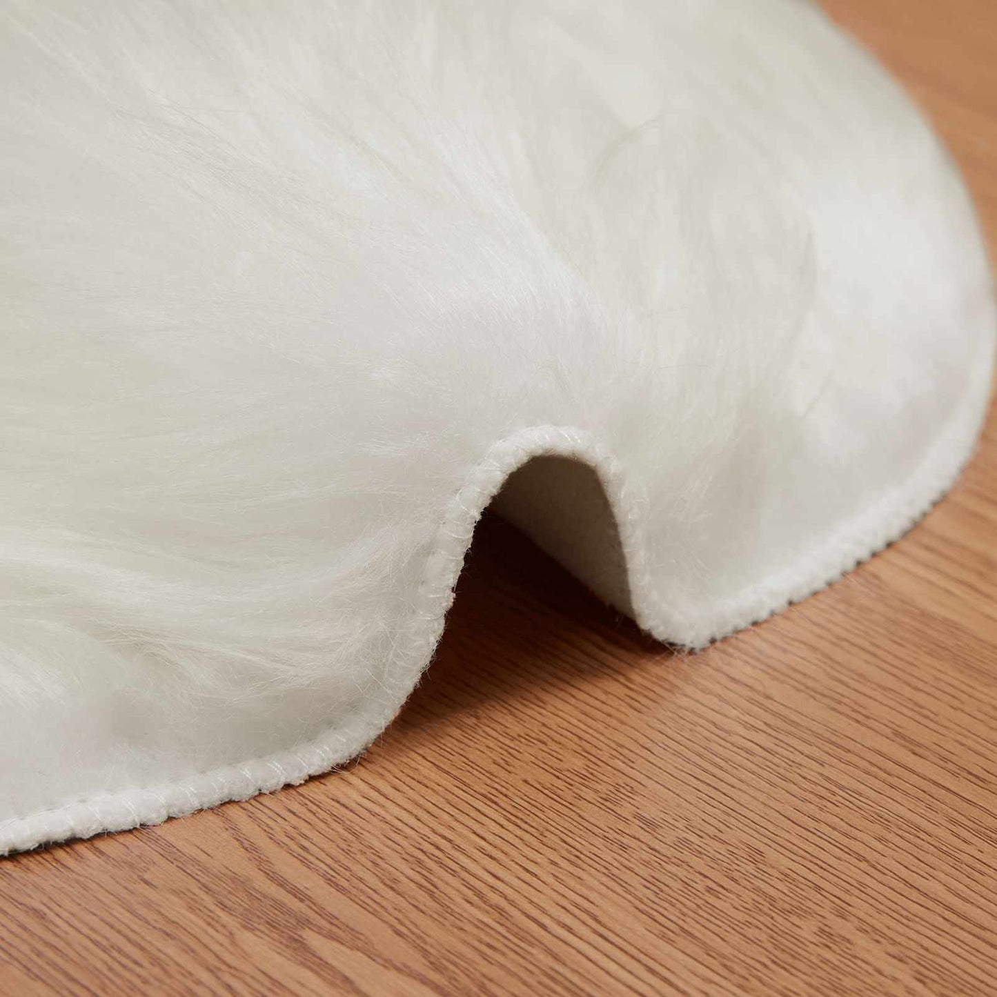 Tapijt van imitatie TAFALLA Wit 50 x 80 cm Polyester is nu te koop bij PeponiXL, paradijselijk wonen!