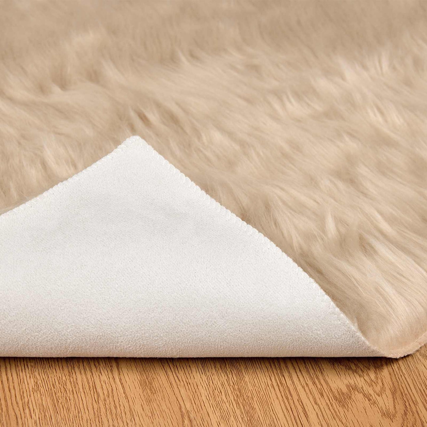 Tapijt van imitatie TAFALLA Beige 100 x 200 cm Polyester is nu te koop bij PeponiXL, paradijselijk wonen!