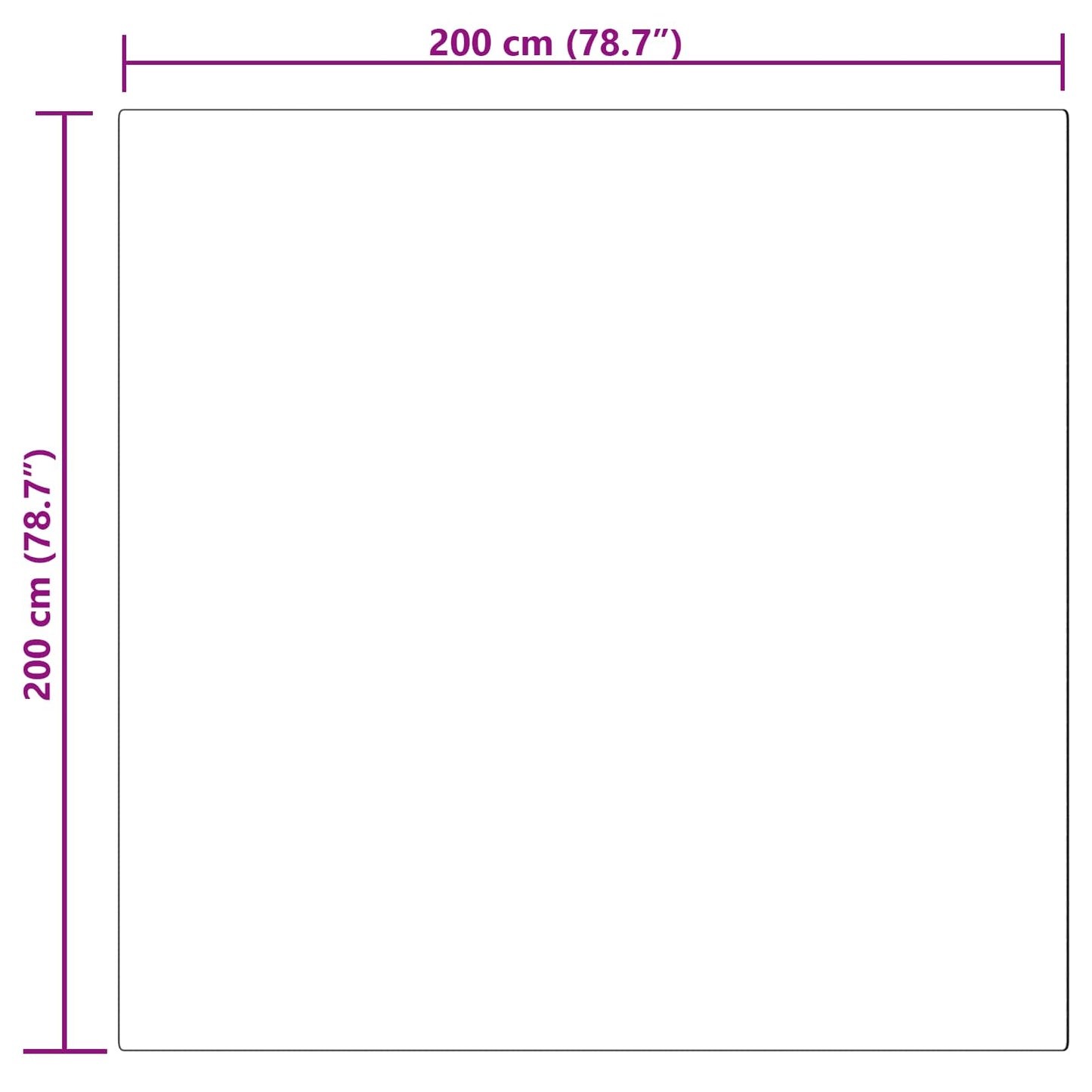 Tapijt van imitatie TAFALLA Beige 200 x 200 cm Polyester is nu te koop bij PeponiXL, paradijselijk wonen!