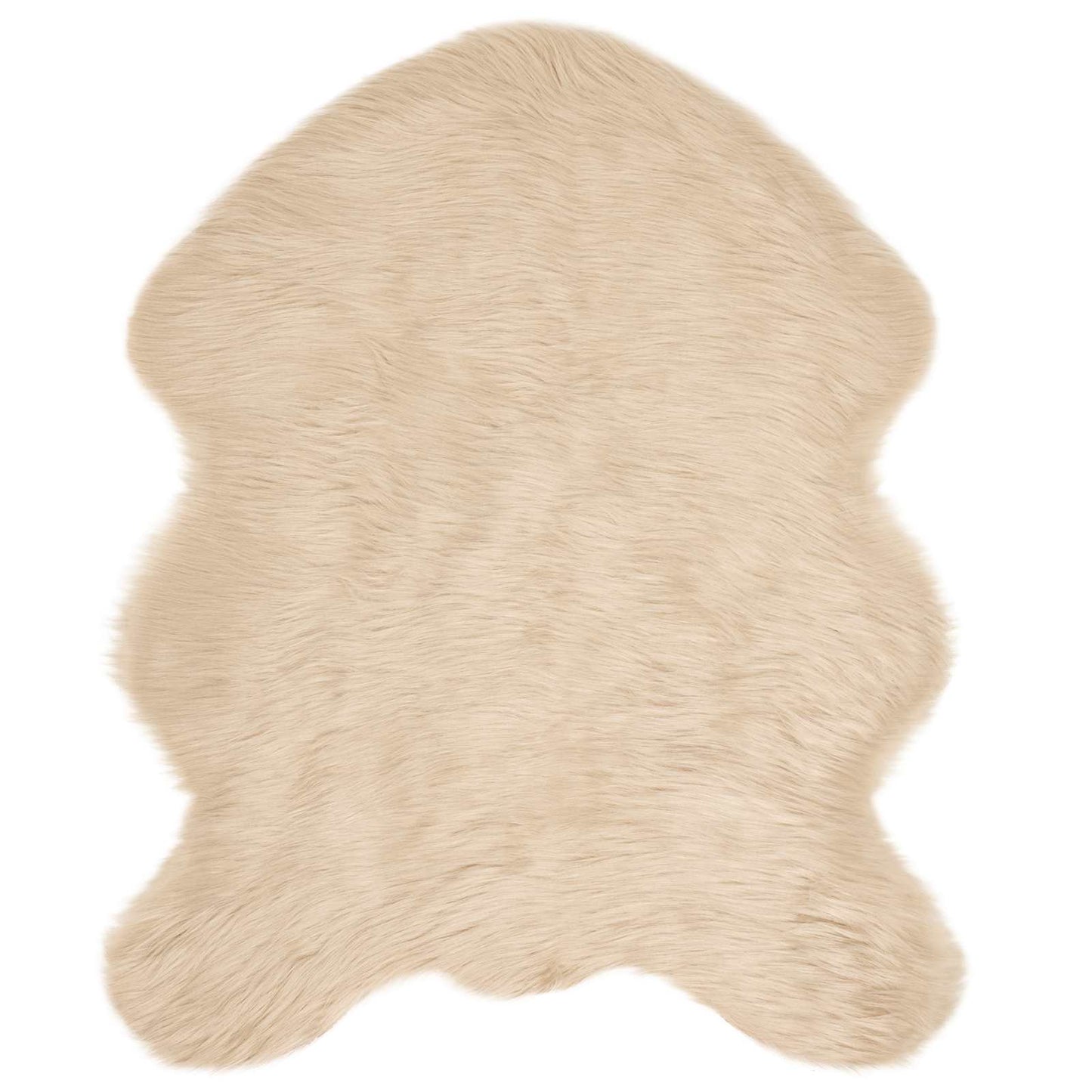 Tapijt van imitatie TAFALLA Beige 50 x 80 cm Polyester is nu te koop bij PeponiXL, paradijselijk wonen!