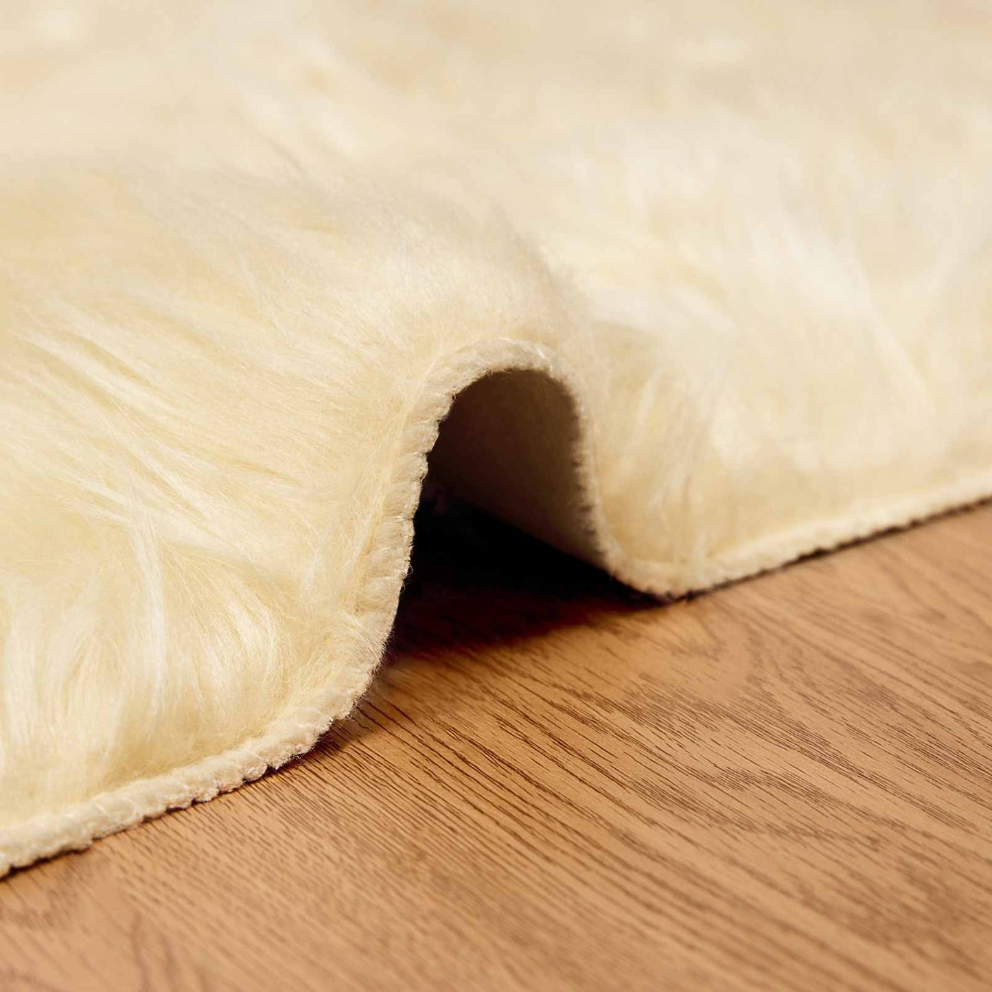 Tapijt van imitatie TAFALLA Crèmekleurig 80 x 200 cm Polyester is nu te koop bij PeponiXL, paradijselijk wonen!