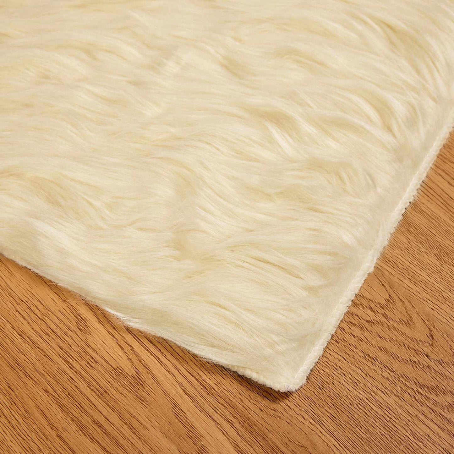 Tapijt van imitatie TAFALLA Crèmekleurig 80 x 250 cm Polyester is nu te koop bij PeponiXL, paradijselijk wonen!