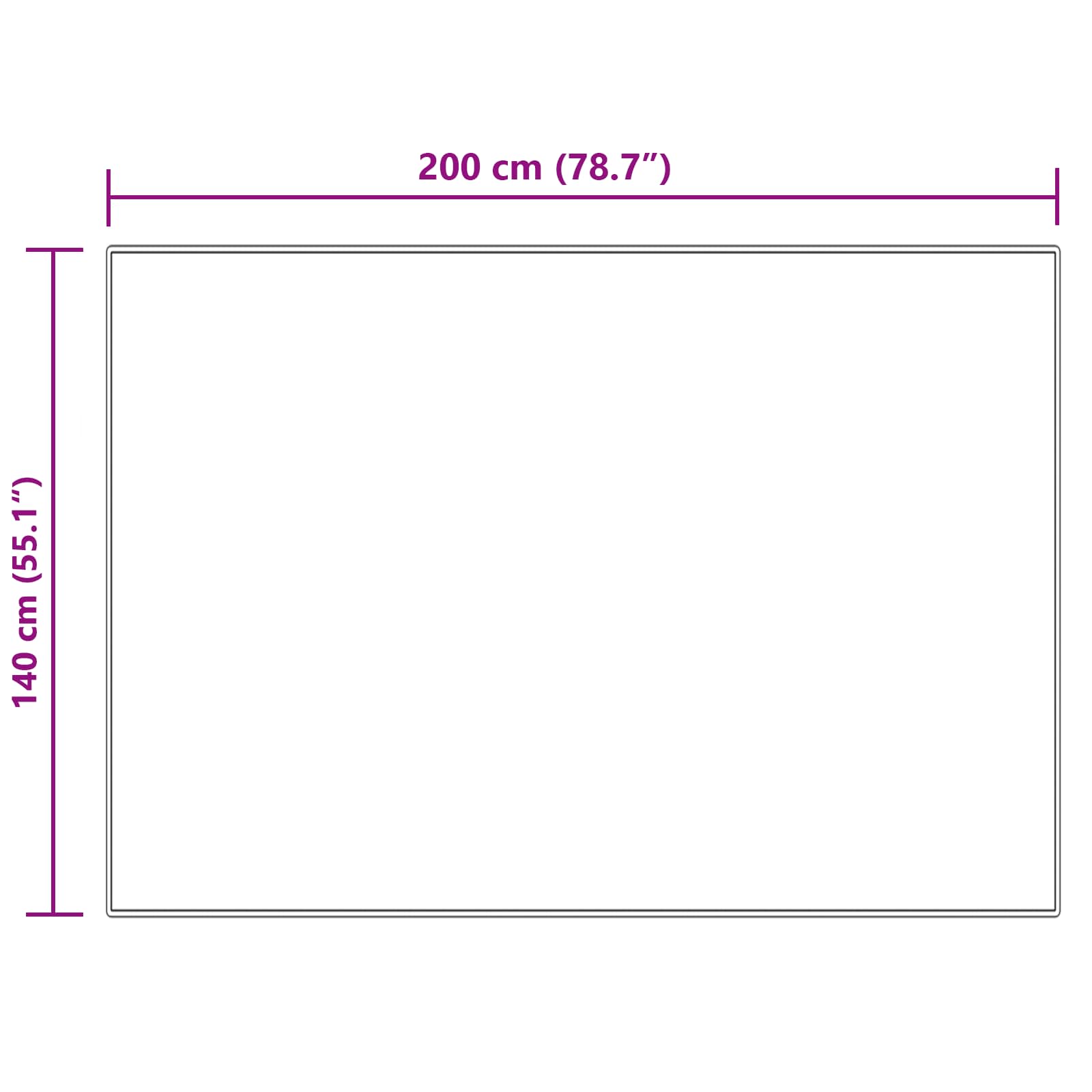 Tapijt van imitatie TAFALLA Crèmekleurig 140 x 200 cm Polyester is nu te koop bij PeponiXL, paradijselijk wonen!