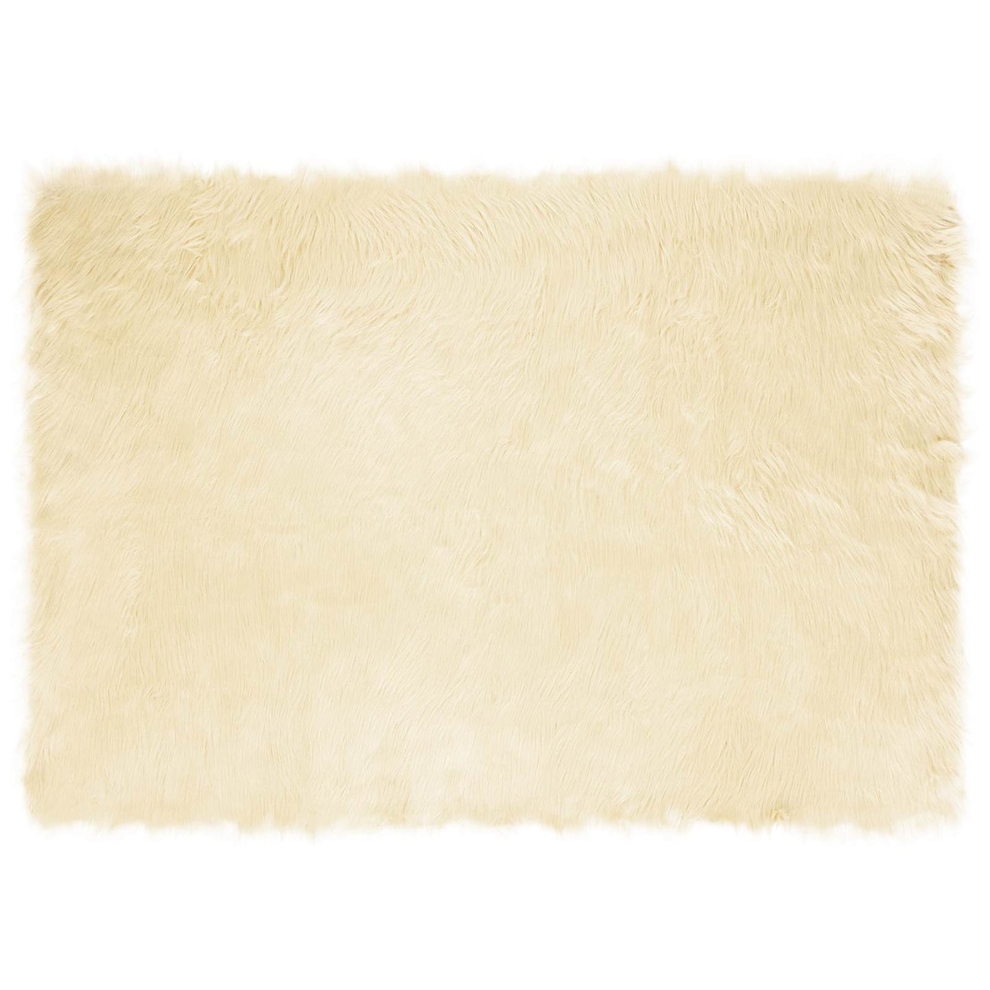 Tapijt van imitatie TAFALLA Crèmekleurig 140 x 200 cm Polyester is nu te koop bij PeponiXL, paradijselijk wonen!