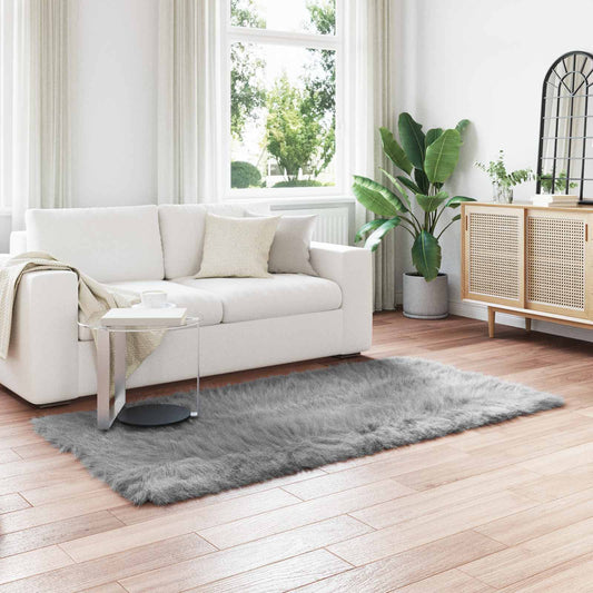 Tapijt van imitatie TAFALLA Grijs 100 x 200 cm Polyester is nu te koop bij PeponiXL, paradijselijk wonen!