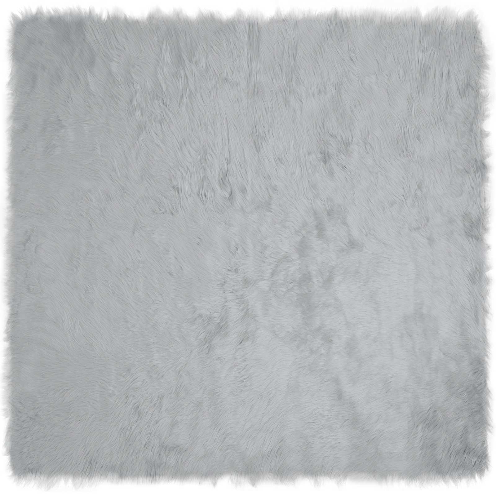 Tapijt van imitatie TAFALLA Grijs 240 x 240 cm Polyester is nu te koop bij PeponiXL, paradijselijk wonen!