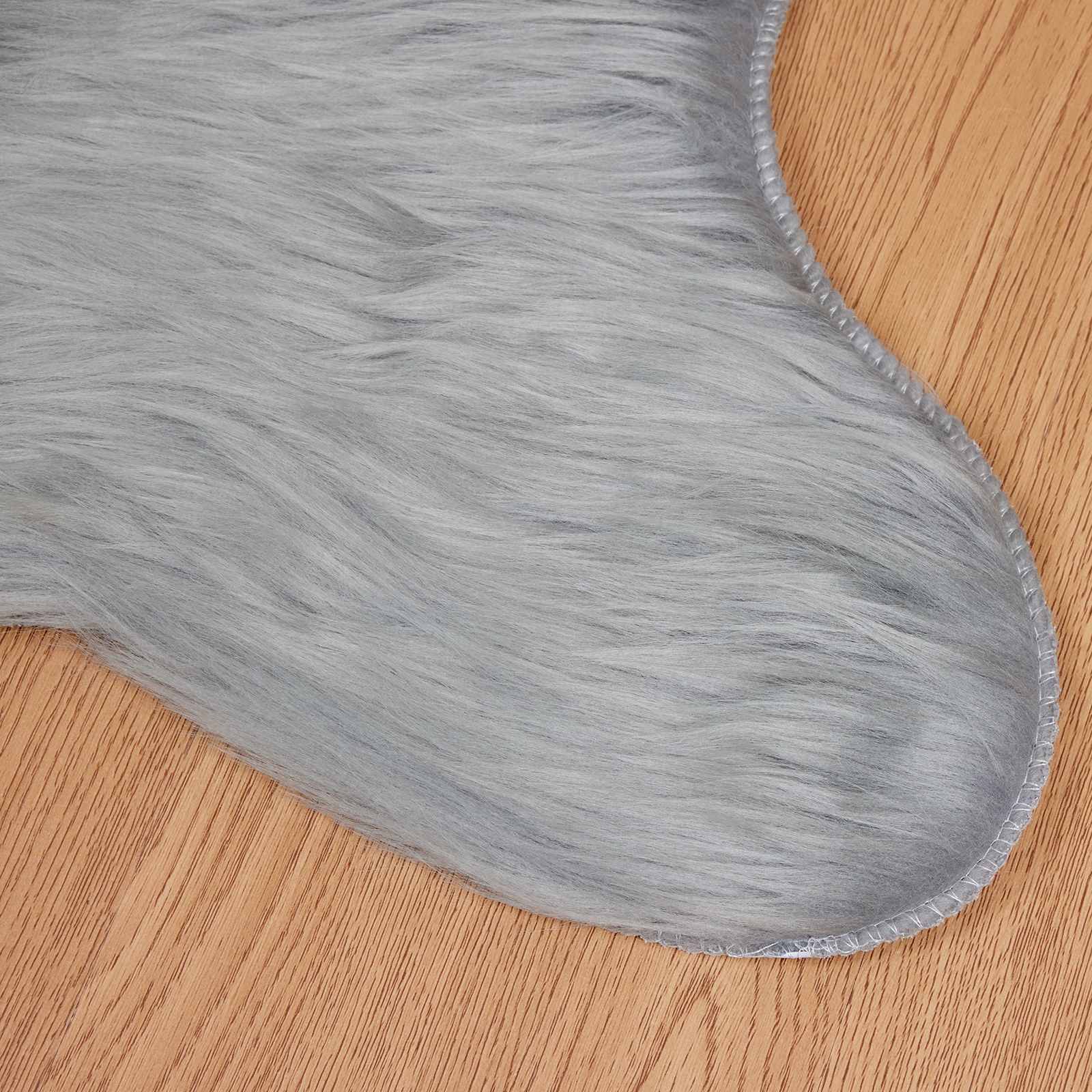 Tapijt van imitatie TAFALLA Grijs 50 x 80 cm Polyester is nu te koop bij PeponiXL, paradijselijk wonen!