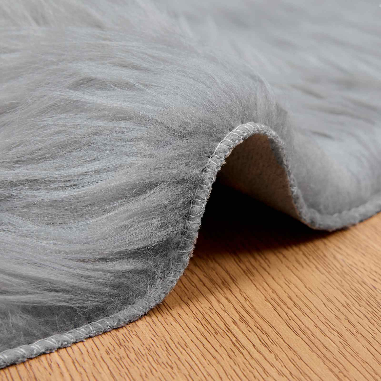 Tapijt van imitatie TAFALLA Grijs 60 x 90 cm Polyester is nu te koop bij PeponiXL, paradijselijk wonen!