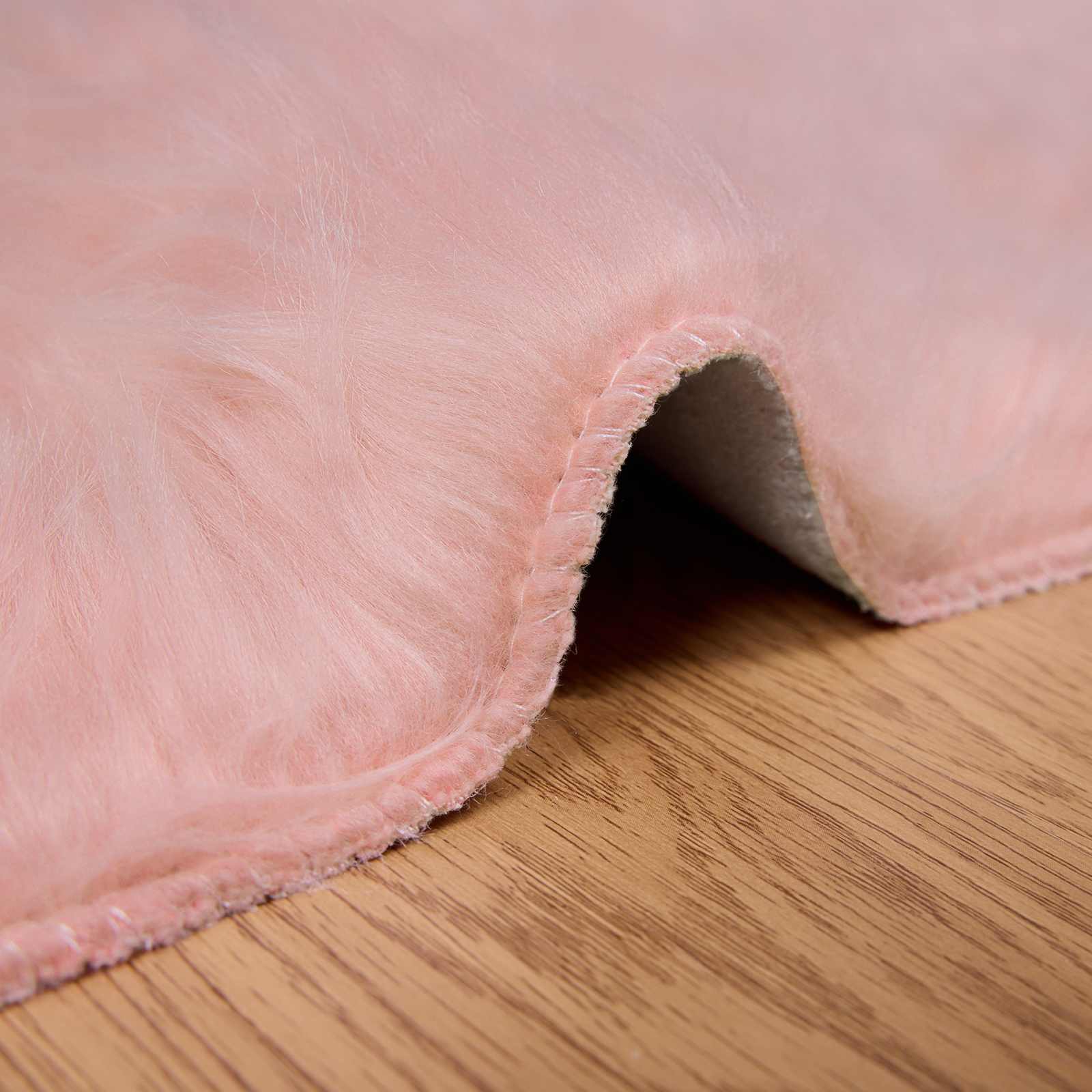 Tapijt van imitatie TAFALLA Roze 80 x 200 cm Polyester is nu te koop bij PeponiXL, paradijselijk wonen!