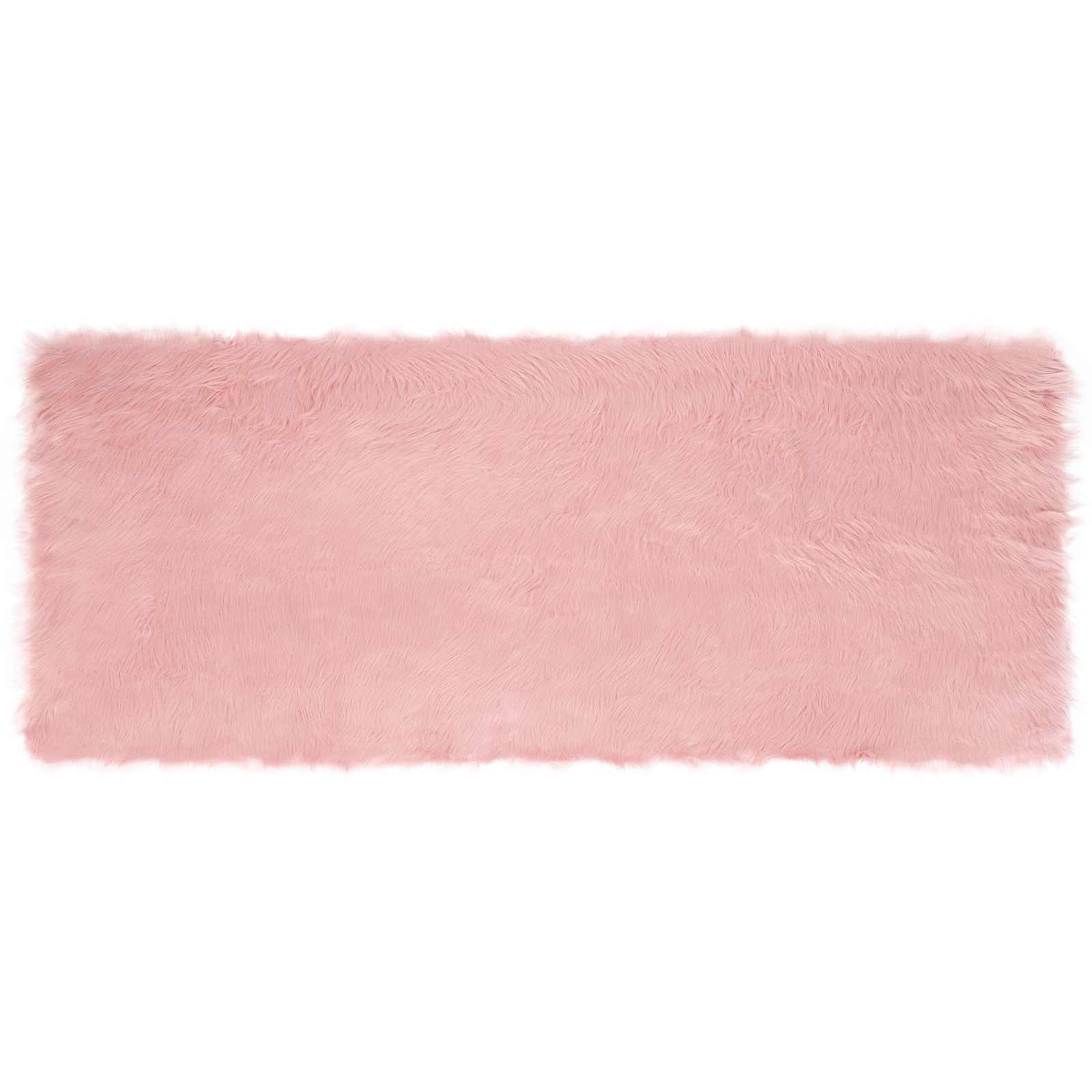 Tapijt van imitatie TAFALLA Roze 80 x 200 cm Polyester is nu te koop bij PeponiXL, paradijselijk wonen!