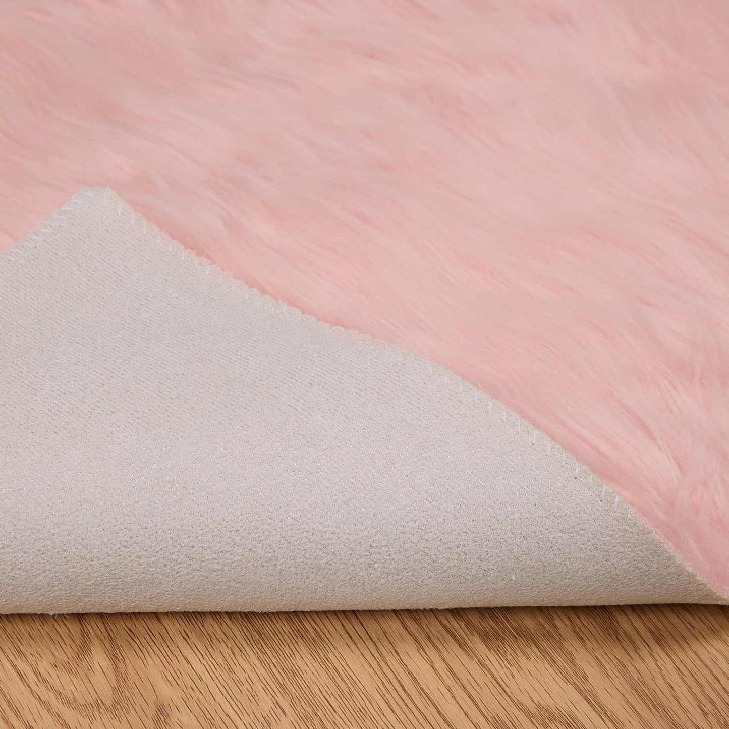Tapijt van imitatie TAFALLA Roze 140 x 200 cm Polyester is nu te koop bij PeponiXL, paradijselijk wonen!
