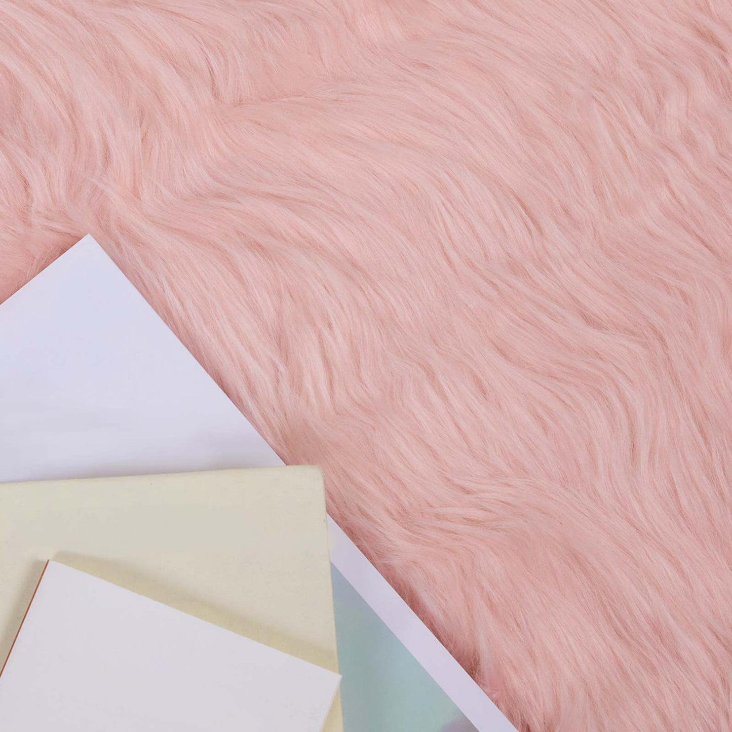 Tapijt van imitatie TAFALLA Roze 140 x 200 cm Polyester is nu te koop bij PeponiXL, paradijselijk wonen!
