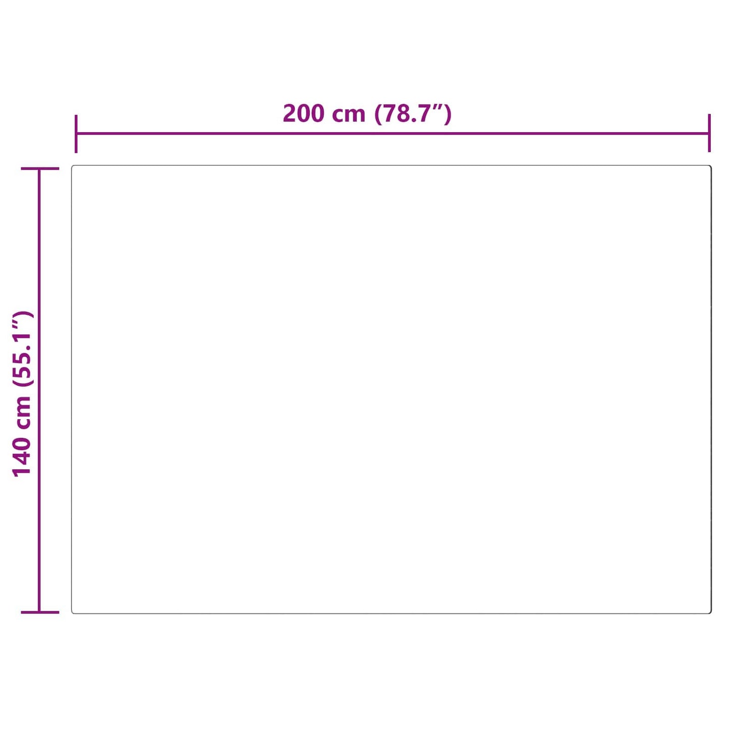 Tapijt van imitatie TAFALLA Roze 140 x 200 cm Polyester is nu te koop bij PeponiXL, paradijselijk wonen!