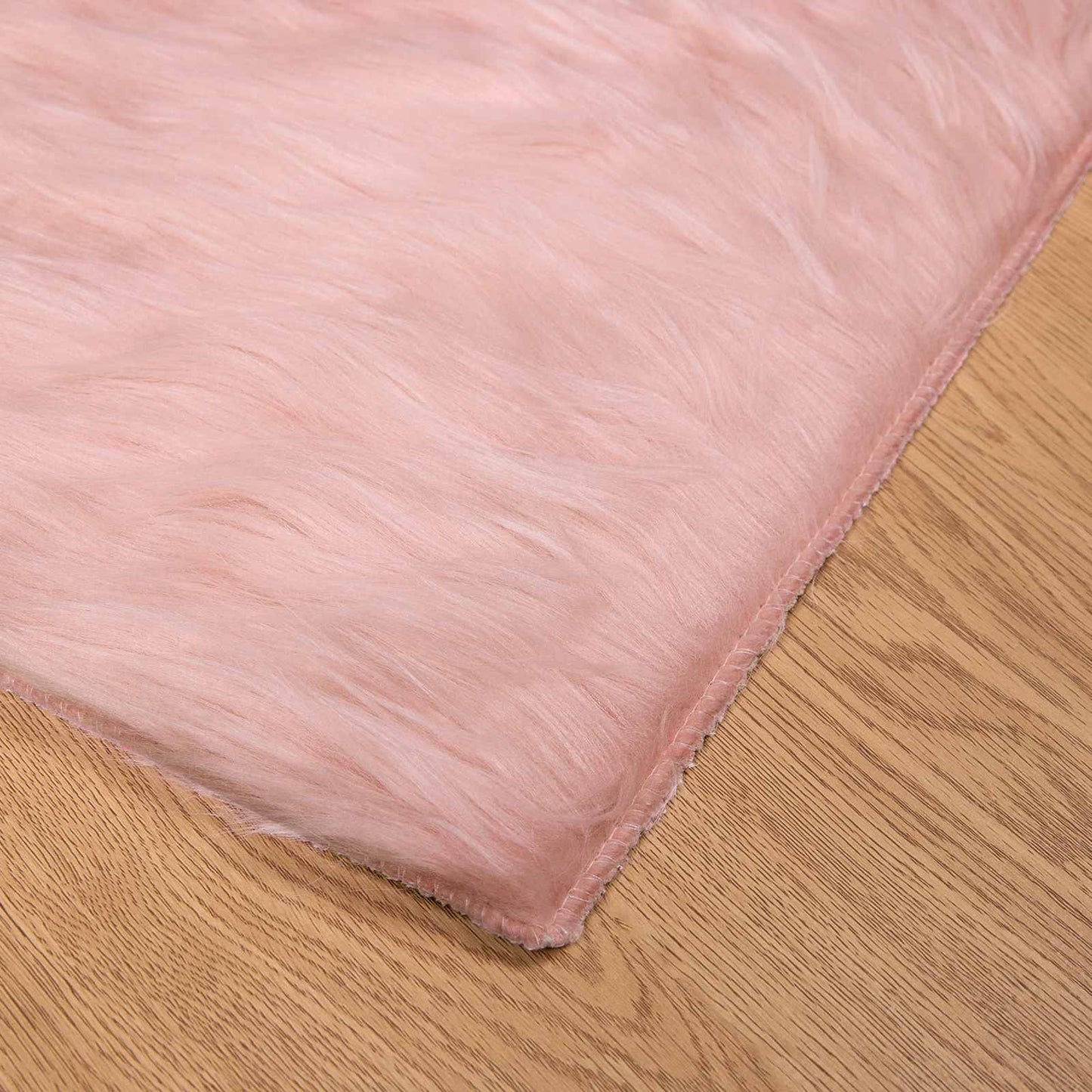 Nep Schapenvacht Tapijt Tafalla Roze 200 x 280 cm Polyester is nu te koop bij PeponiXL, paradijselijk wonen!