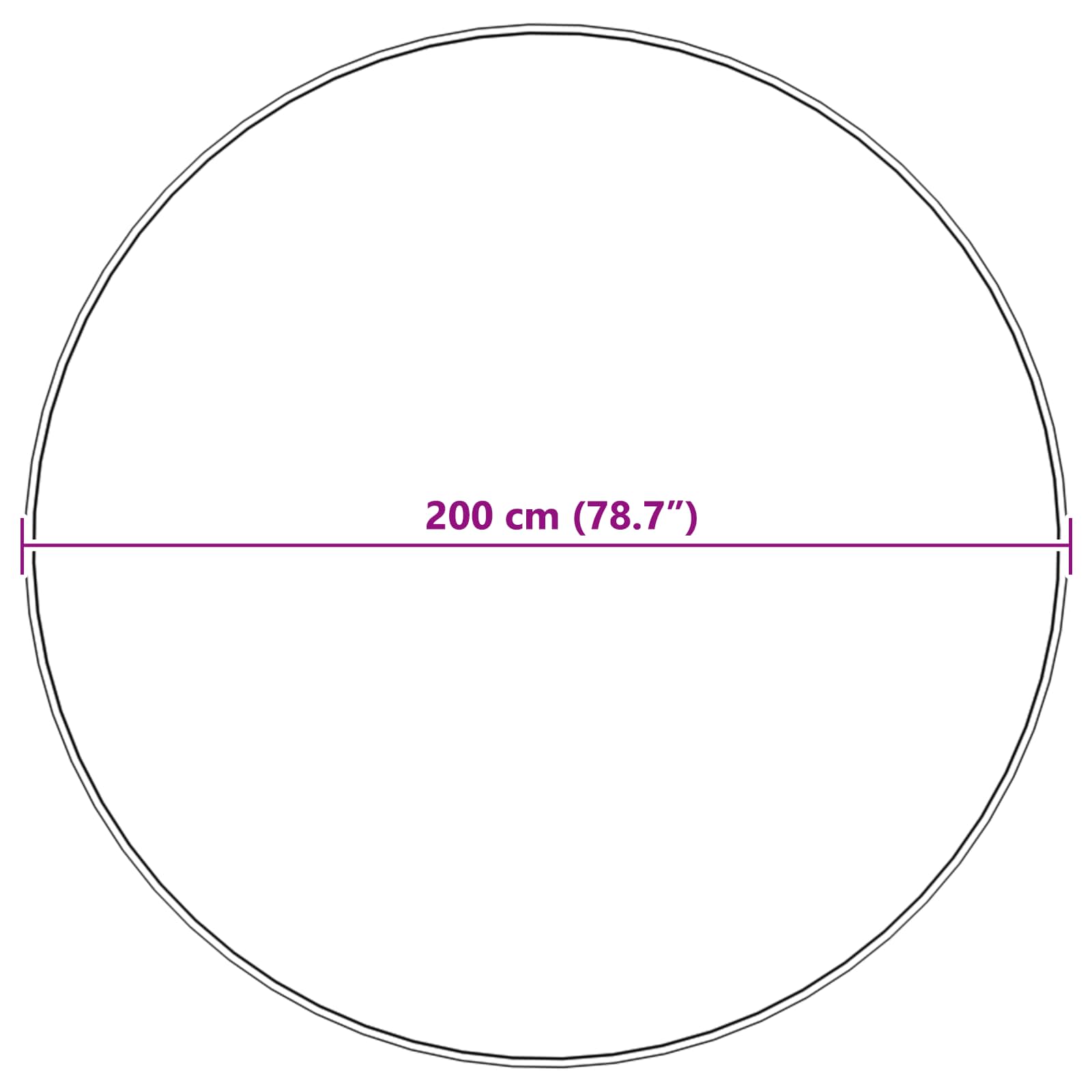 Nep Schapenvacht Tapijt Tafalla Roze Ø 200 cm Polyester is nu te koop bij PeponiXL, paradijselijk wonen!