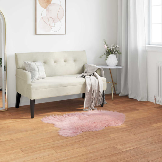 Tapijt van imitatie TAFALLA Roze 60 x 90 cm Polyester is nu te koop bij PeponiXL, paradijselijk wonen!