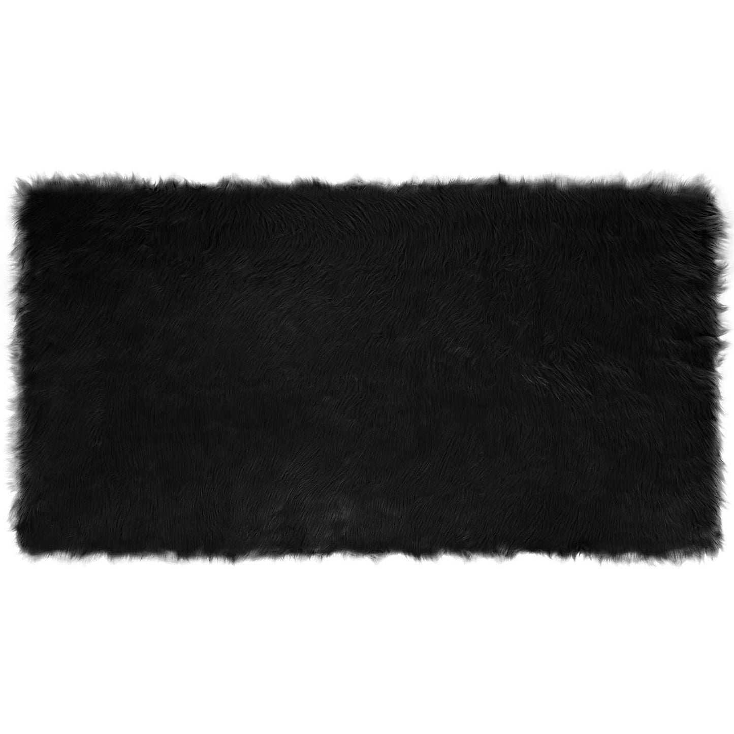 Tapijt van imitatie TAFALLA Zwart 80 x 150 cm Polyester is nu te koop bij PeponiXL, paradijselijk wonen!