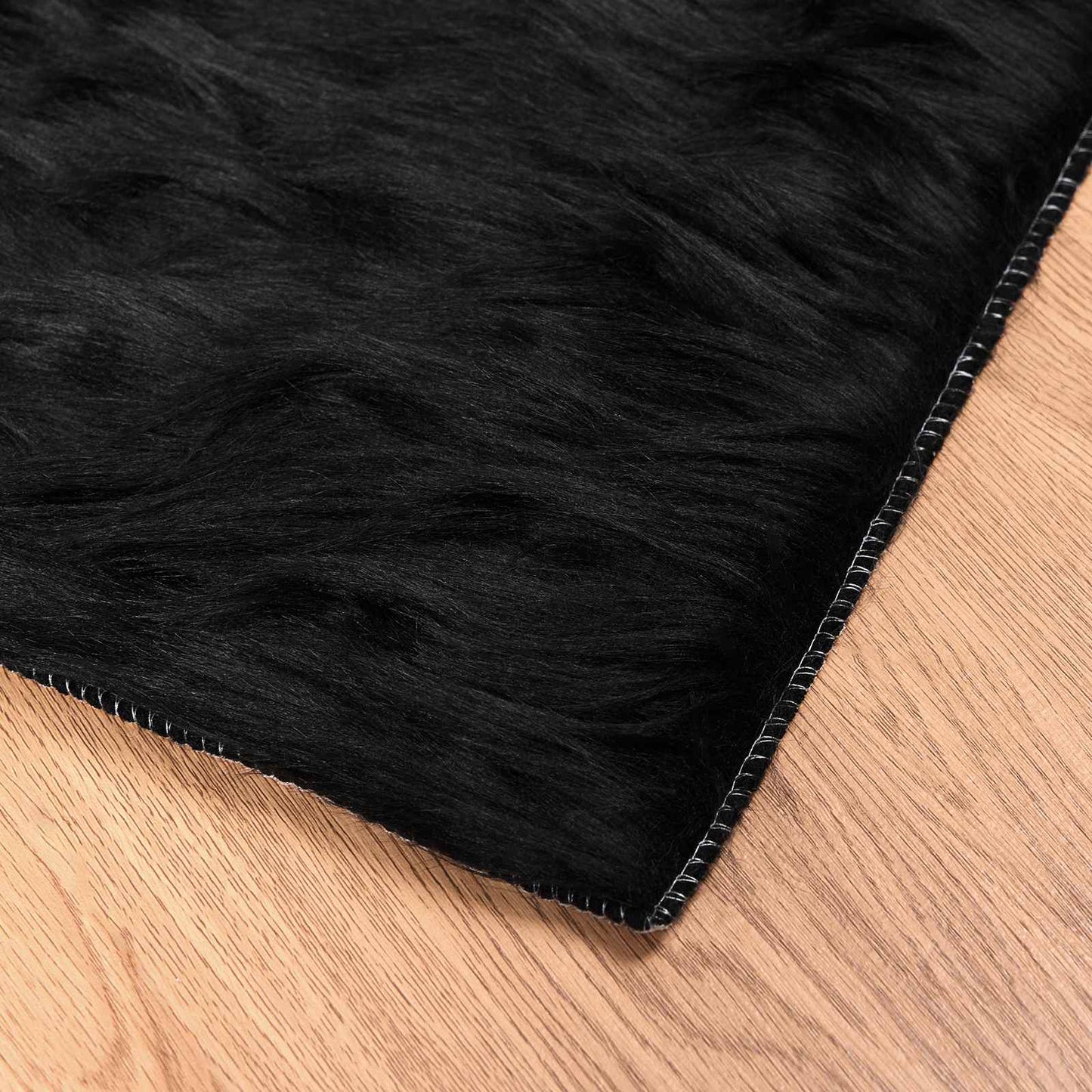 Tapijt van imitatie TAFALLA Zwart 80 x 250 cm Polyester is nu te koop bij PeponiXL, paradijselijk wonen!