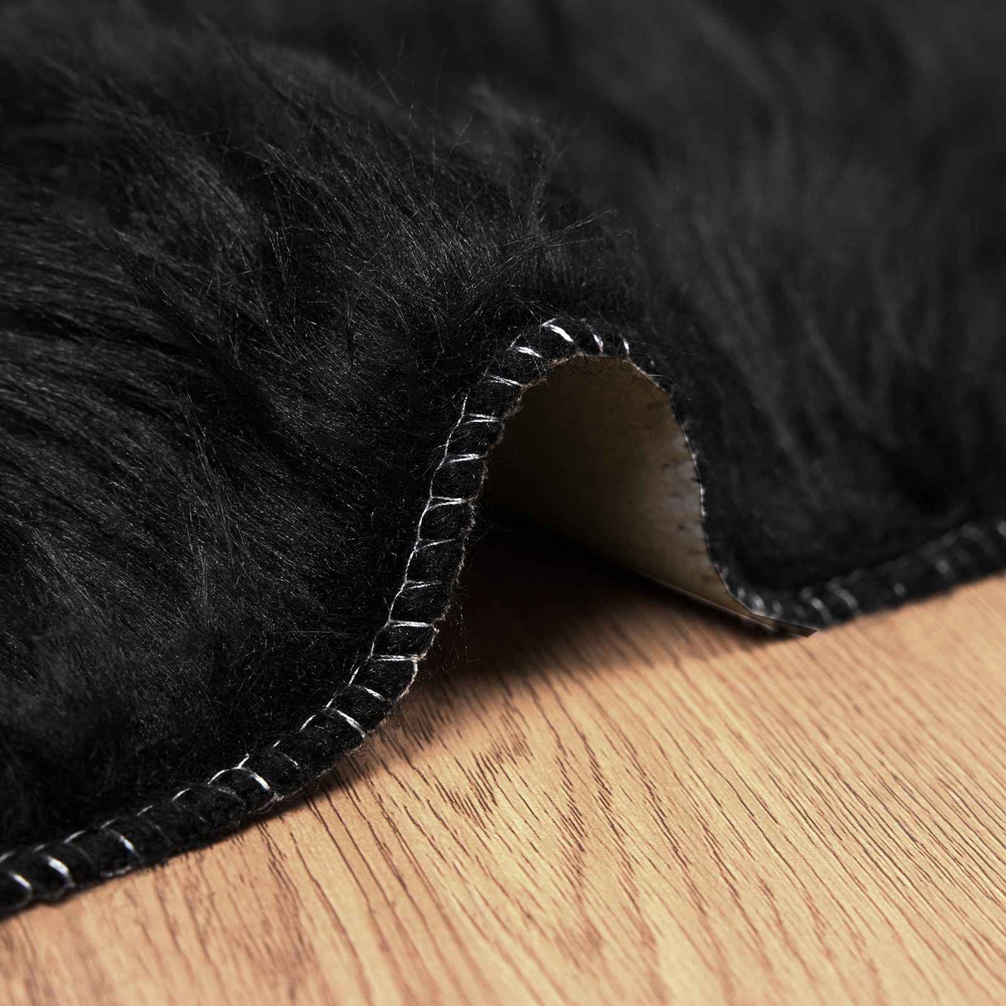 Tapijt van imitatie TAFALLA Zwart 80 x 250 cm Polyester is nu te koop bij PeponiXL, paradijselijk wonen!