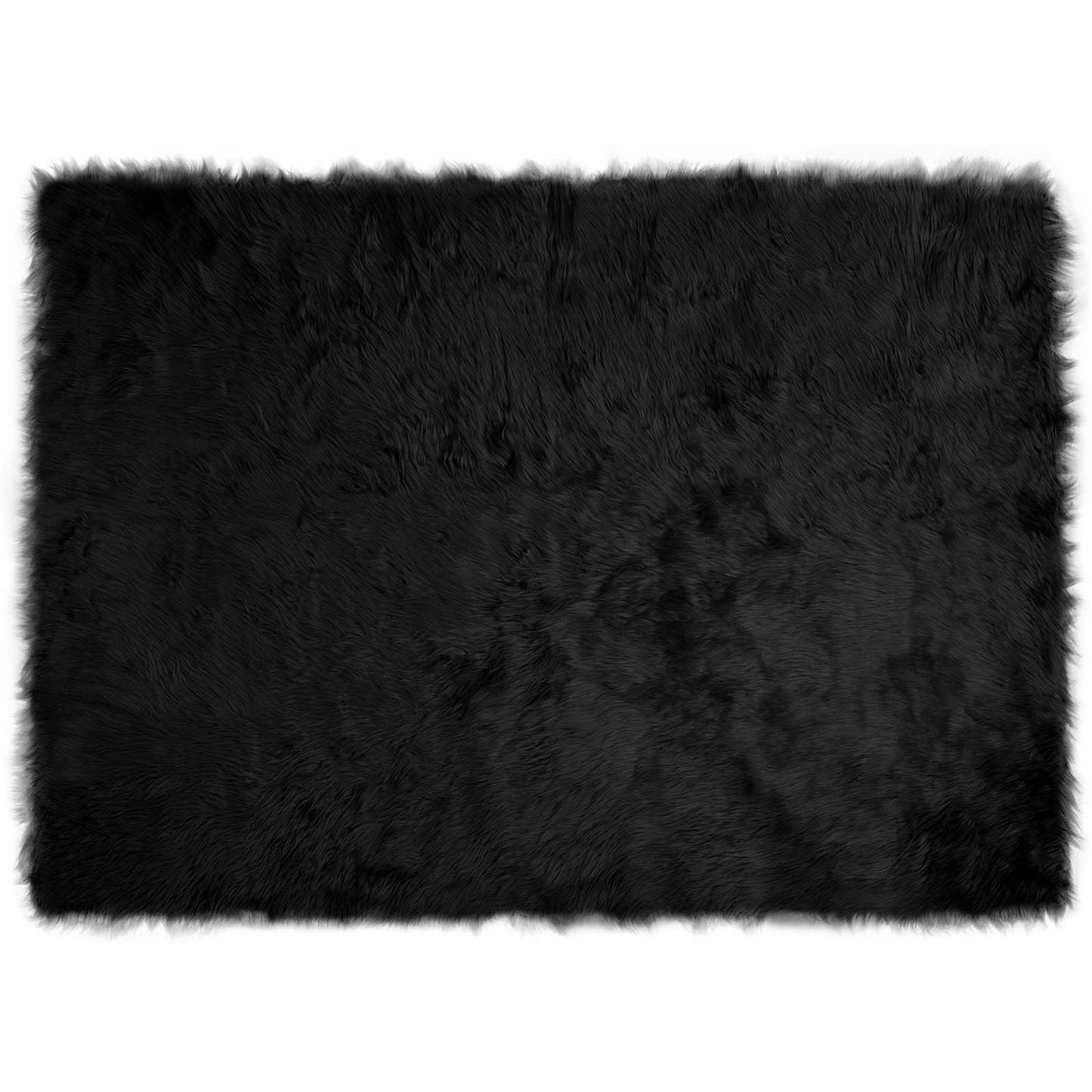 Tapijt van imitatie TAFALLA Zwart 120 x 170 cm Polyester is nu te koop bij PeponiXL, paradijselijk wonen!