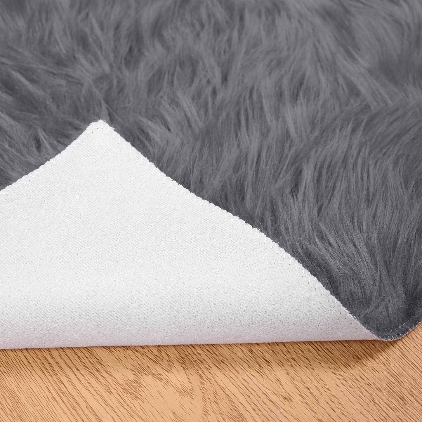 Tapijt van imitatie TAFALLA Antracietkleurig 60 x 110 cm is nu te koop bij PeponiXL, paradijselijk wonen!