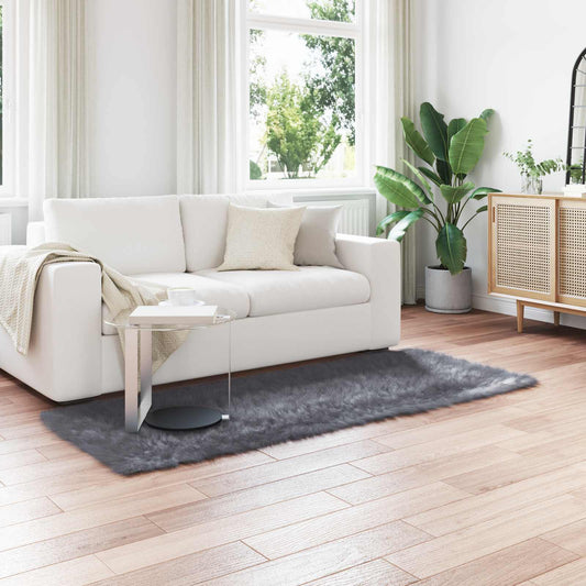 Tapijt van imitatie TAFALLA Antracietkleurig 100 x 200 cm is nu te koop bij PeponiXL, paradijselijk wonen!