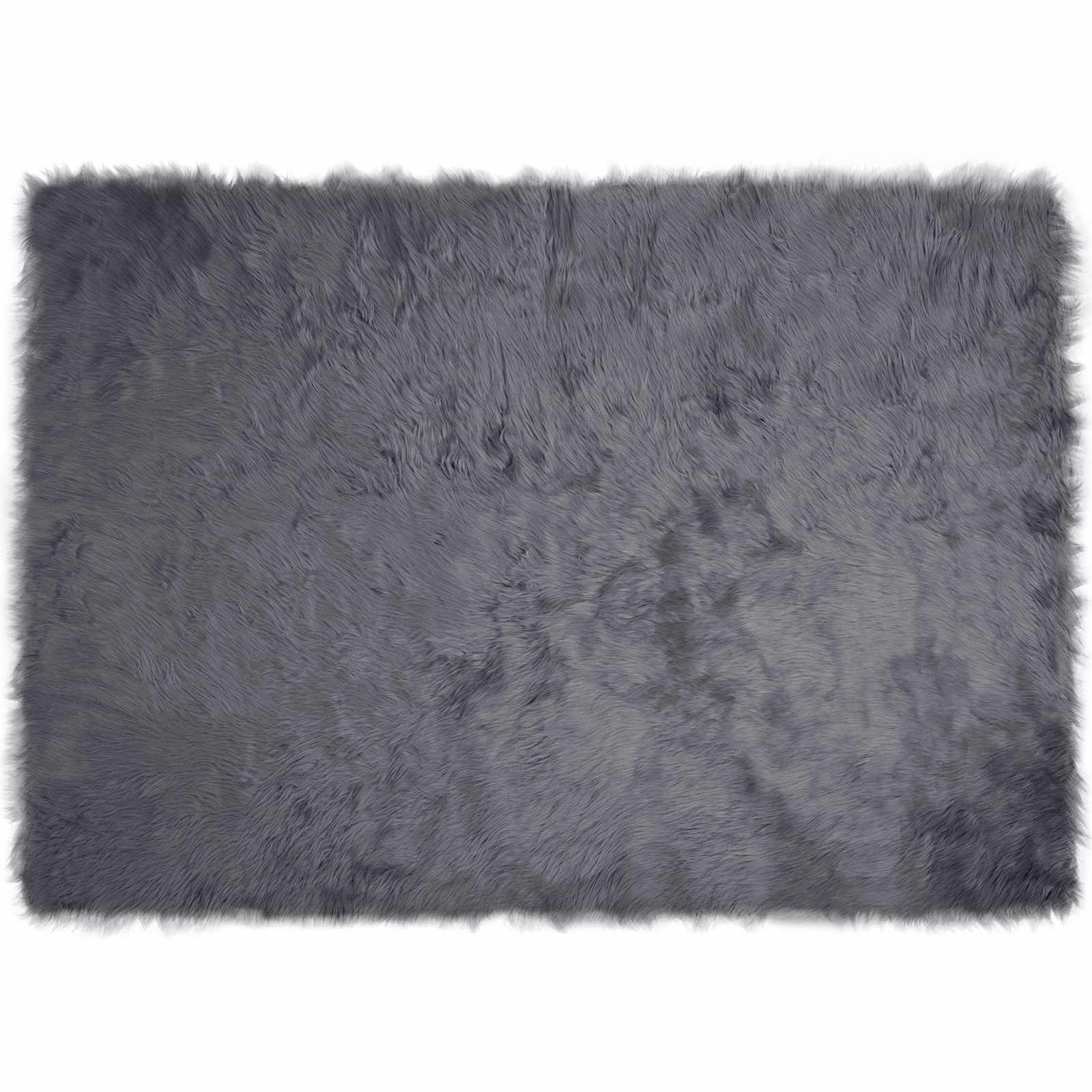 Tapijt van imitatie TAFALLA Antracietkleurig 140 x 200 cm is nu te koop bij PeponiXL, paradijselijk wonen!