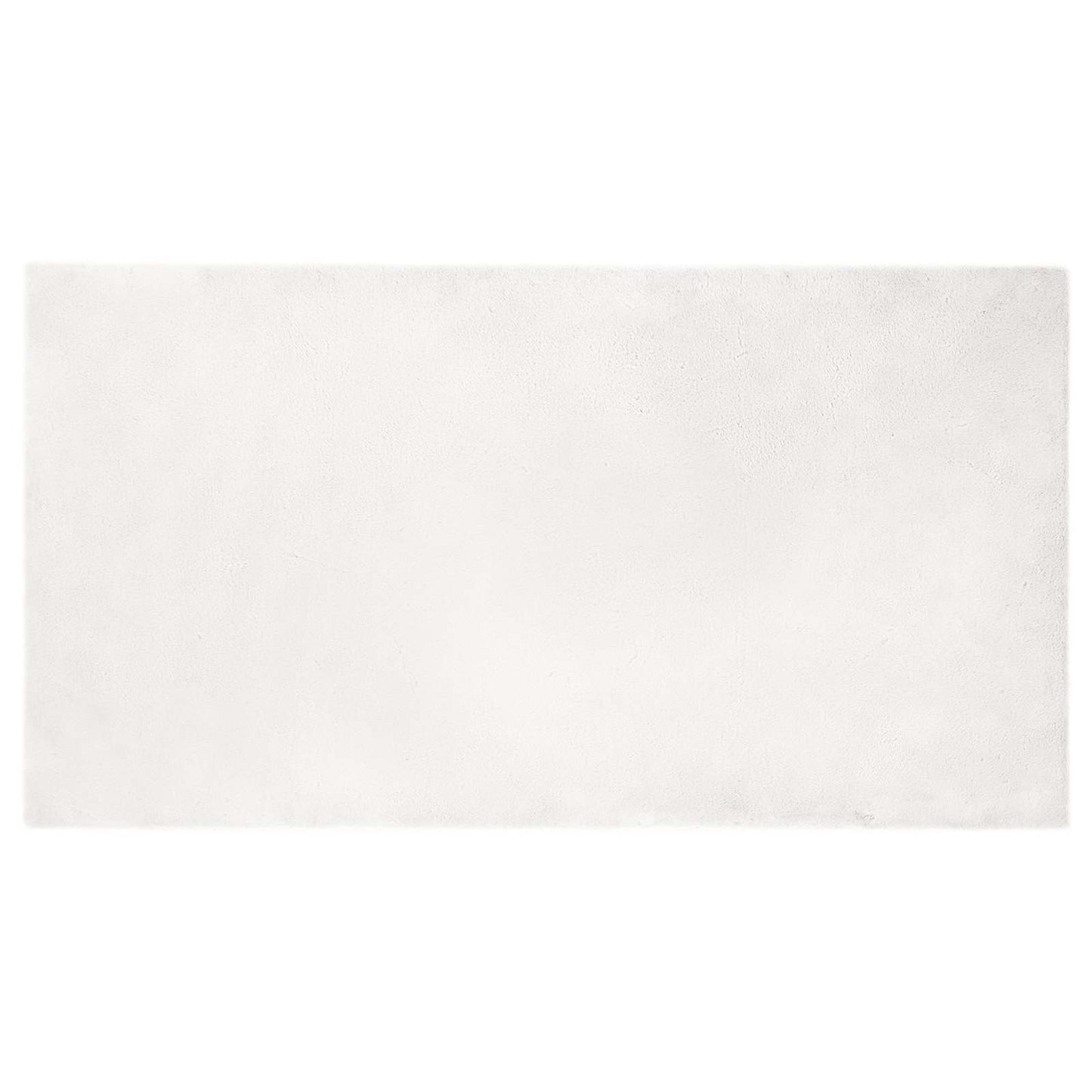 Antislip vloerkleed van imitatie konijnenbont OLITE Wit is nu te koop bij PeponiXL, paradijselijk wonen!