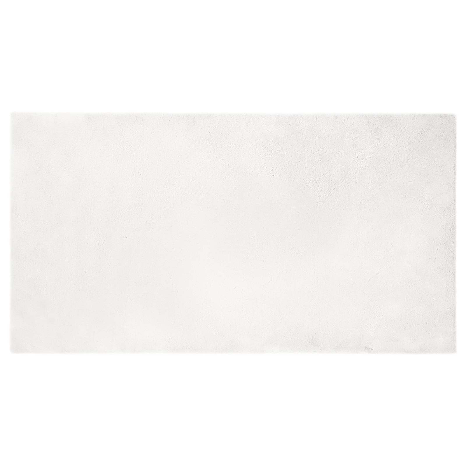 Antislip vloerkleed van imitatie konijnenbont OLITE Wit is nu te koop bij PeponiXL, paradijselijk wonen!