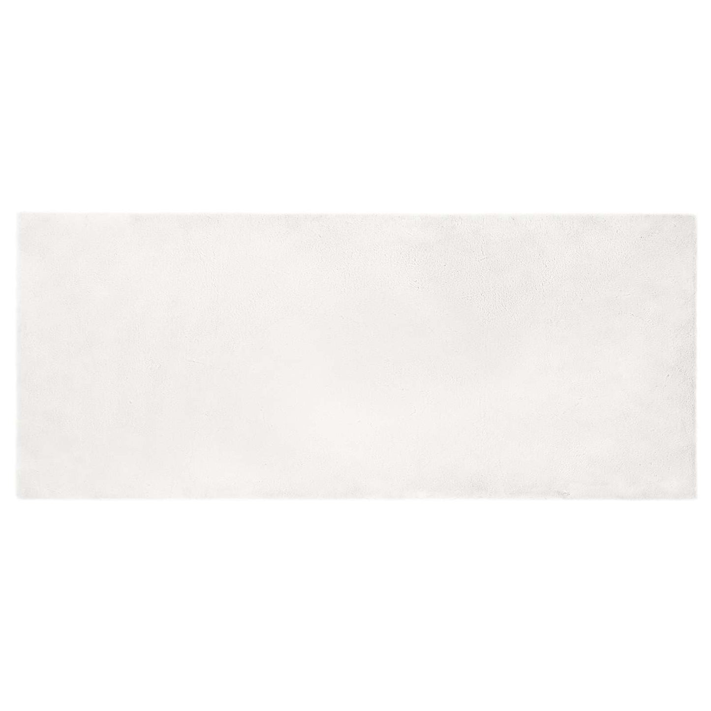 Antislip neplederen konijnenbont vloerkleed Olite Wit Polyester is nu te koop bij PeponiXL, paradijselijk wonen!