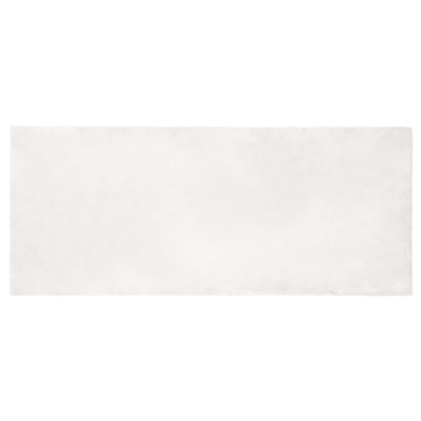 Antislip neplederen konijnenbont vloerkleed Olite Wit Polyester is nu te koop bij PeponiXL, paradijselijk wonen!