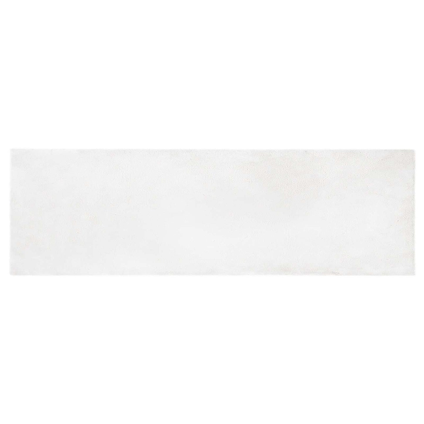 Antislip vloerkleed van imitatie konijnenbont OLITE Wit is nu te koop bij PeponiXL, paradijselijk wonen!