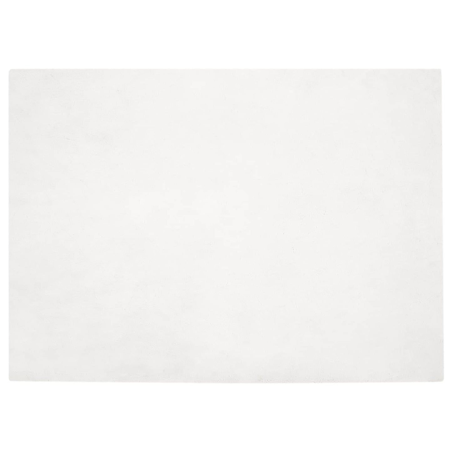 Antislip vloerkleed van imitatie konijnenbont OLITE Wit is nu te koop bij PeponiXL, paradijselijk wonen!