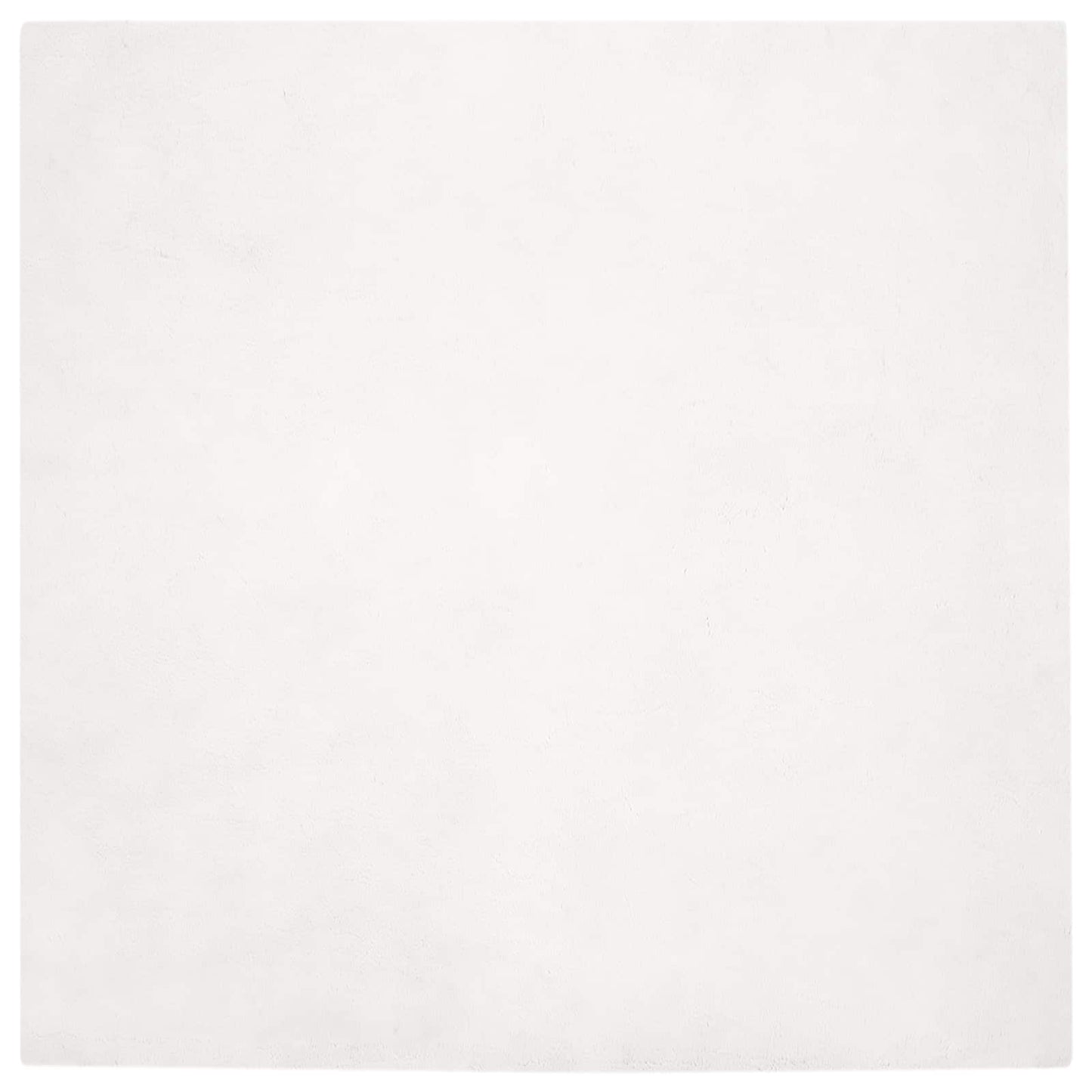 Antislip neplederen konijnenbont vloerkleed Olite Wit Polyester is nu te koop bij PeponiXL, paradijselijk wonen!