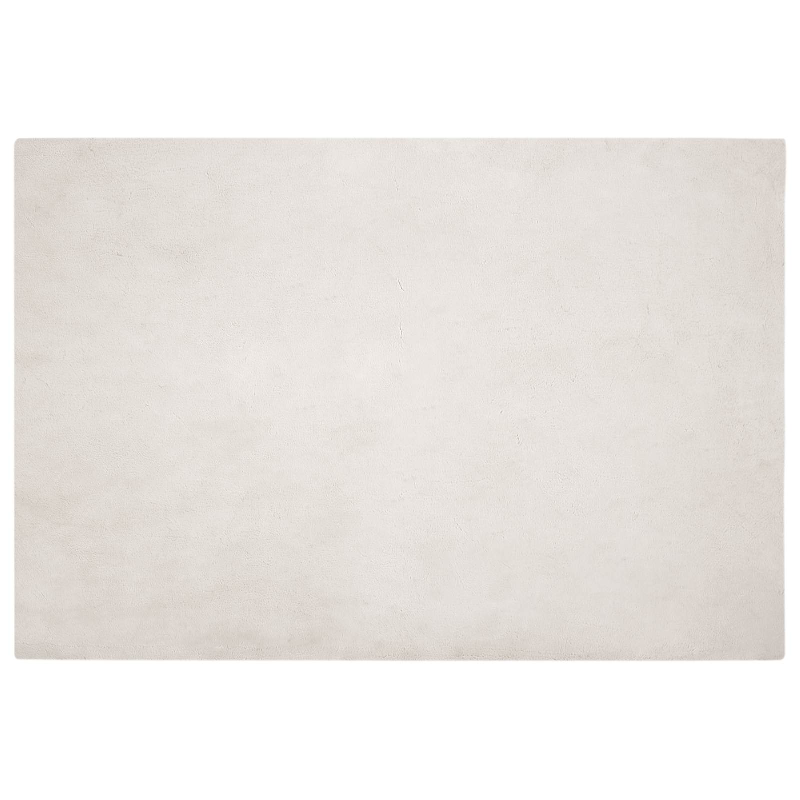 Antislip vloerkleed van imitatie konijnenbont OLITE Beige is nu te koop bij PeponiXL, paradijselijk wonen!