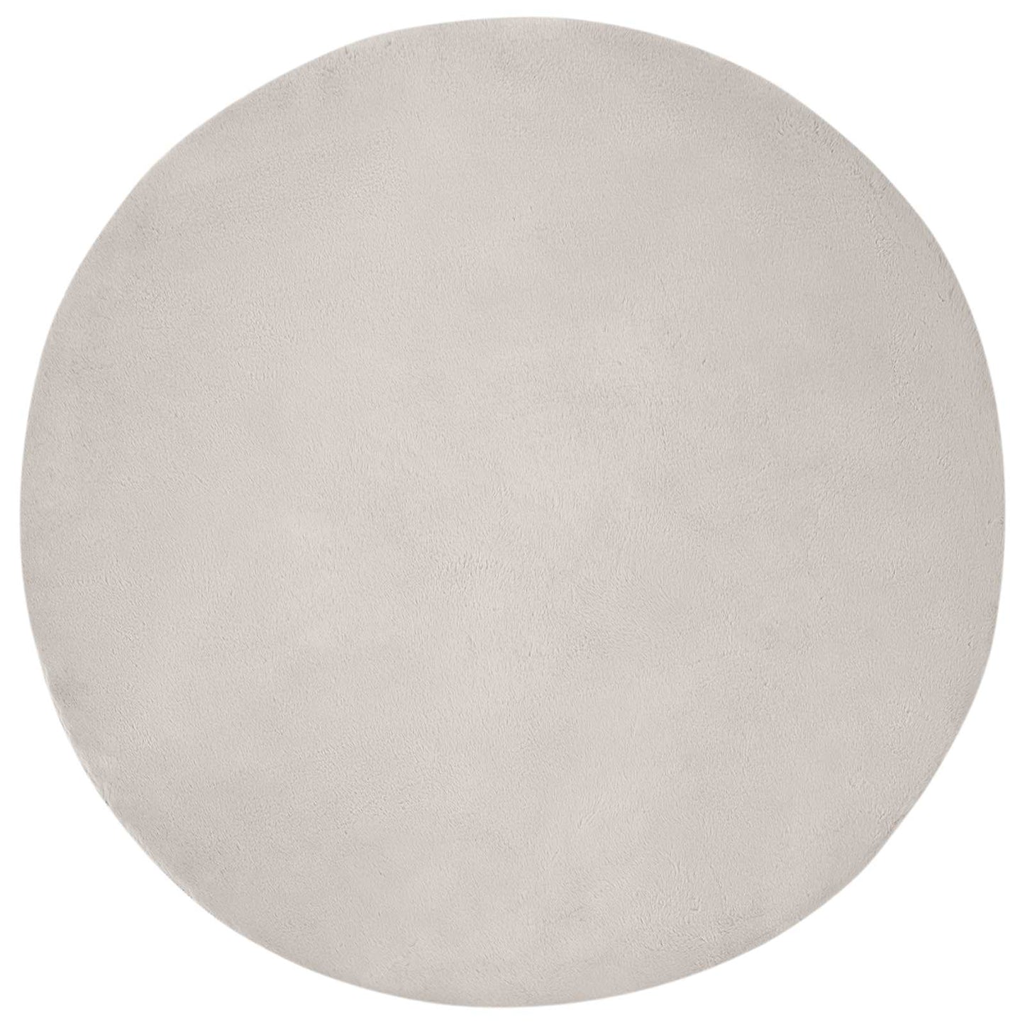 Antislip neplederen konijnenbont vloerkleed Olite Beige is nu te koop bij PeponiXL, paradijselijk wonen!