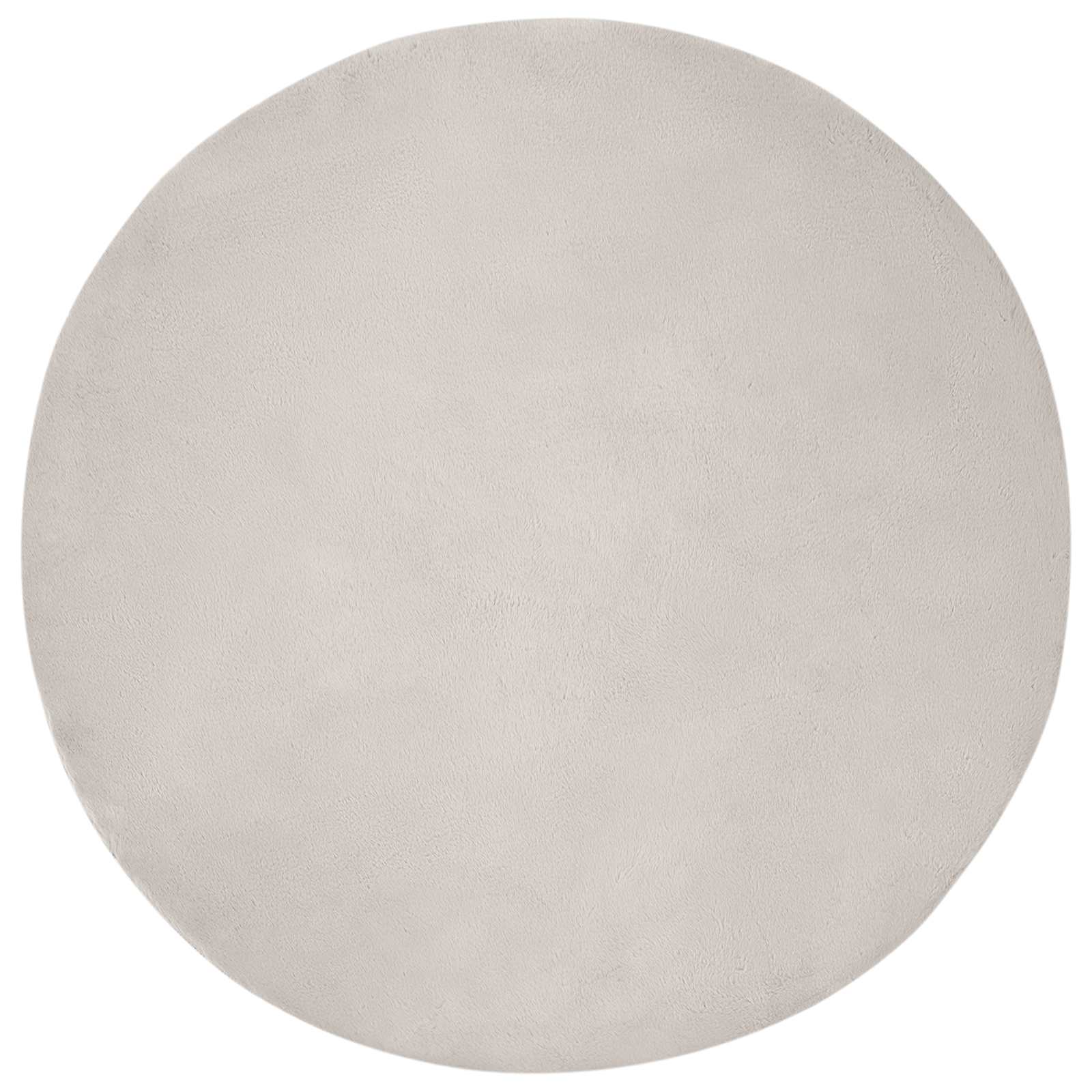 Antislip neplederen konijnenbont vloerkleed Olite Beige is nu te koop bij PeponiXL, paradijselijk wonen!
