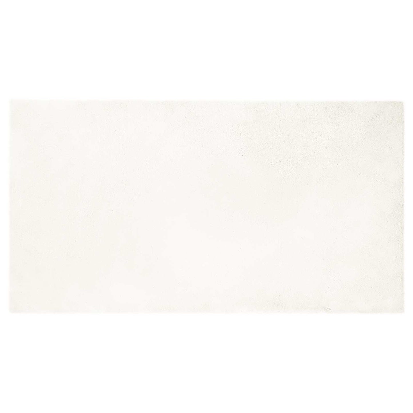 Antislip vloerkleed van imitatie konijnenbont OLITE 80 x 150 cm is nu te koop bij PeponiXL, paradijselijk wonen!