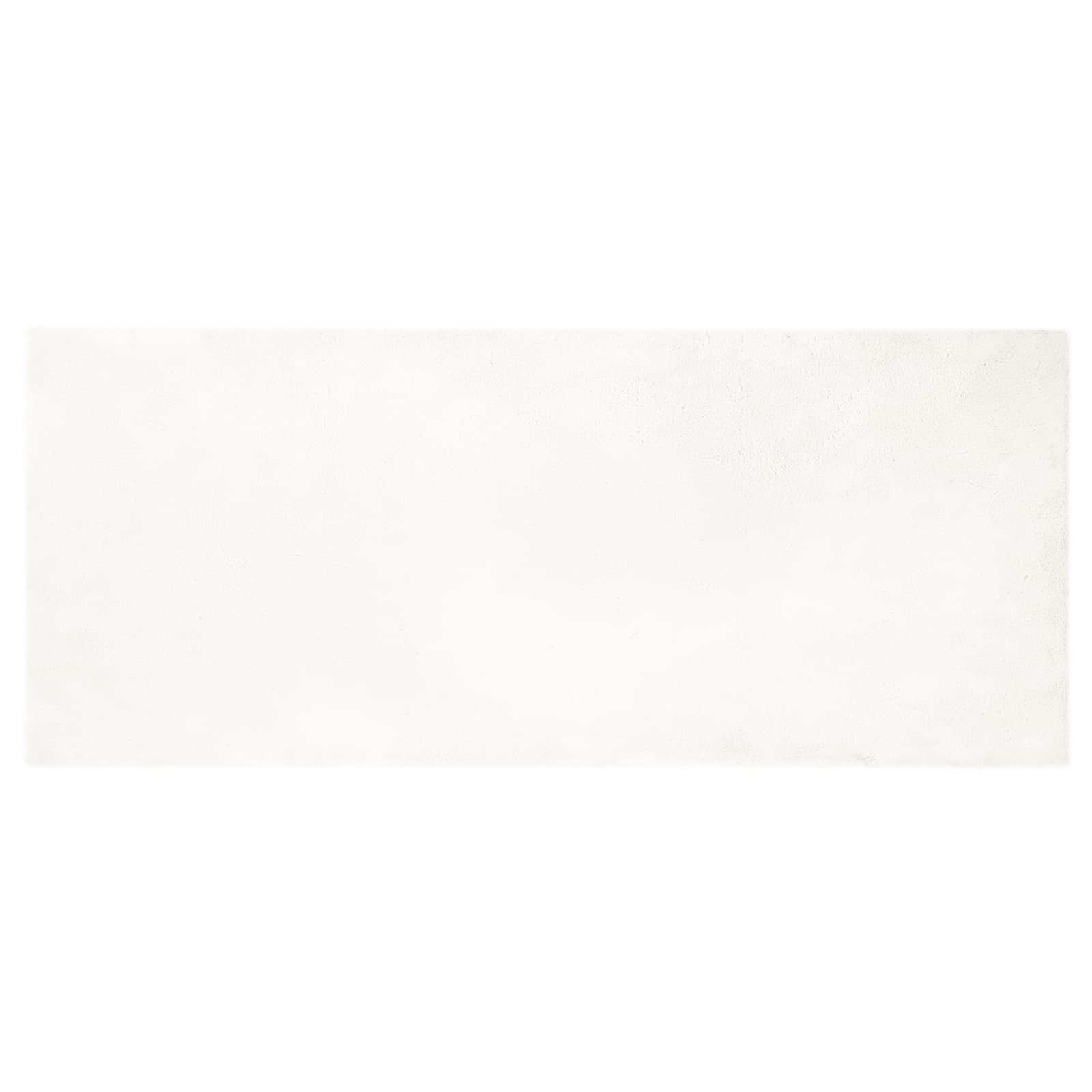 Antislip vloerkleed van imitatie konijnenbont OLITE 80 x 200 cm is nu te koop bij PeponiXL, paradijselijk wonen!
