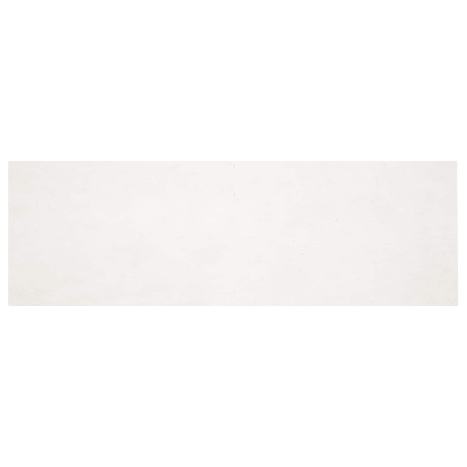 Antislip neplederen konijnenbont vloerkleed Olite Crème is nu te koop bij PeponiXL, paradijselijk wonen!