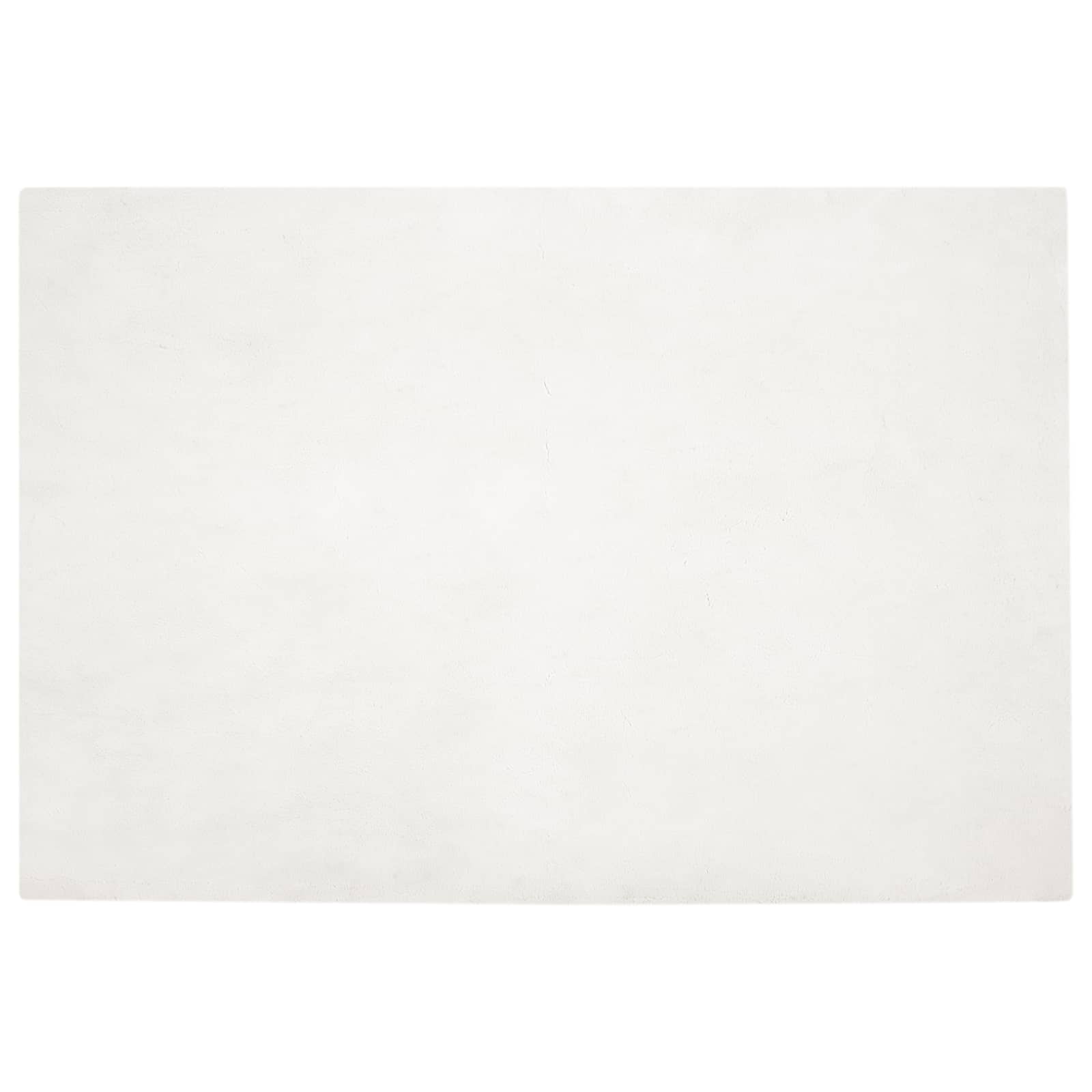 Antislip neplederen konijnenbont vloerkleed Olite Crème is nu te koop bij PeponiXL, paradijselijk wonen!