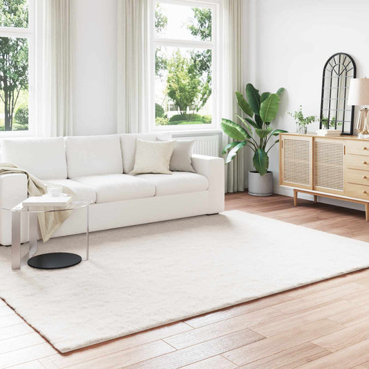 Antislip vloerkleed van imitatie konijnenbont OLITE Polyester is nu te koop bij PeponiXL, paradijselijk wonen!
